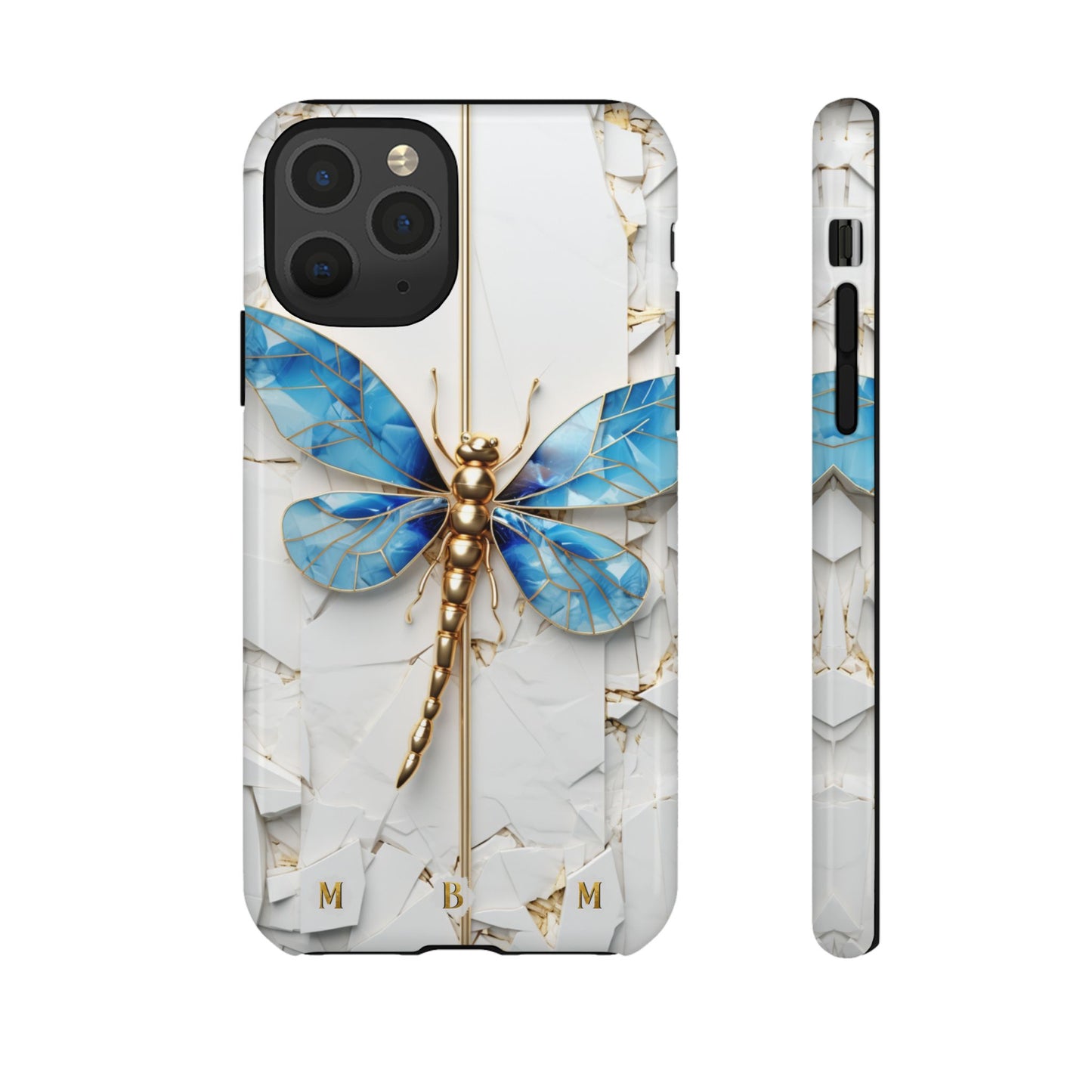 Dragonfly Blue iPhone Tough Case