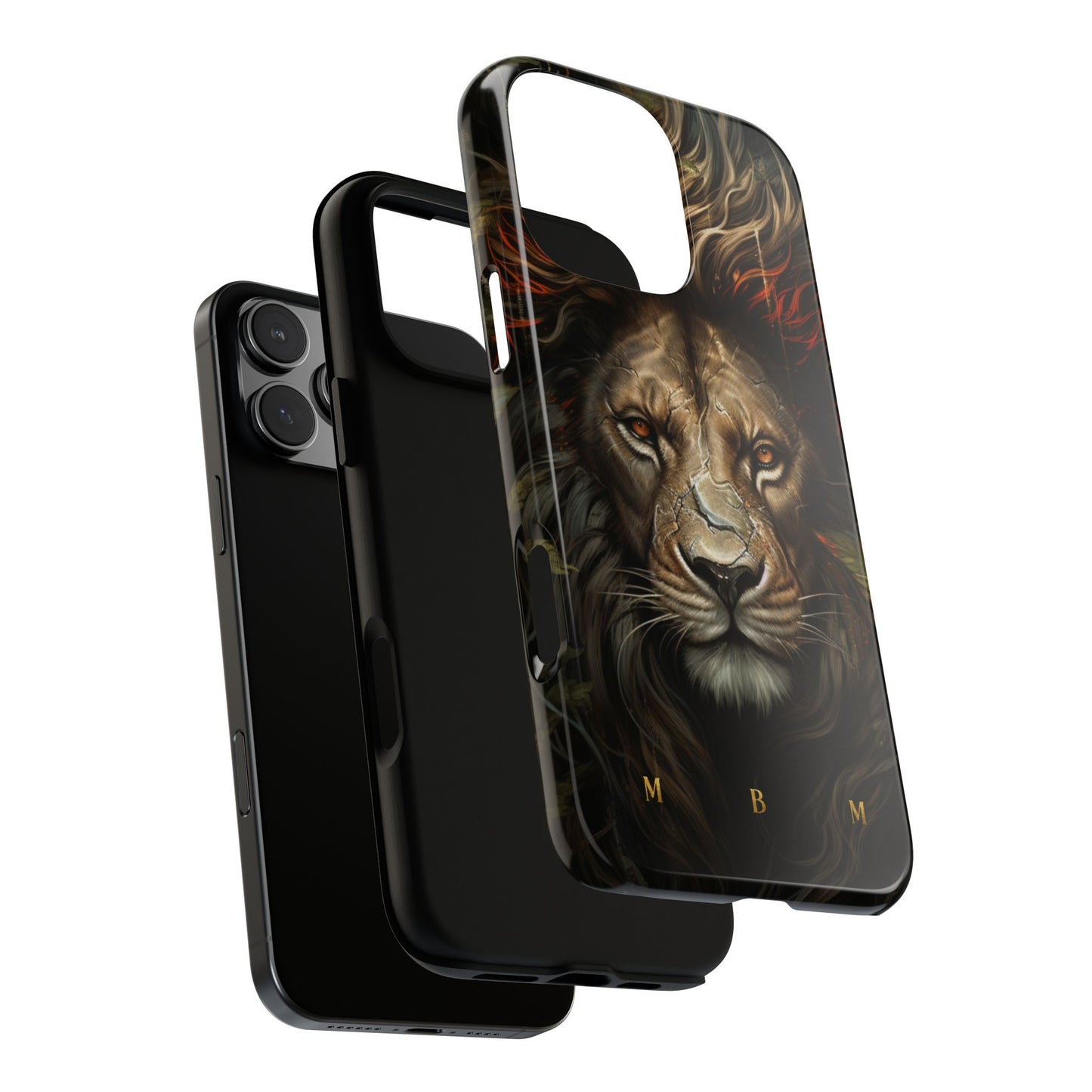 Dark Lion iPhone Tough Case