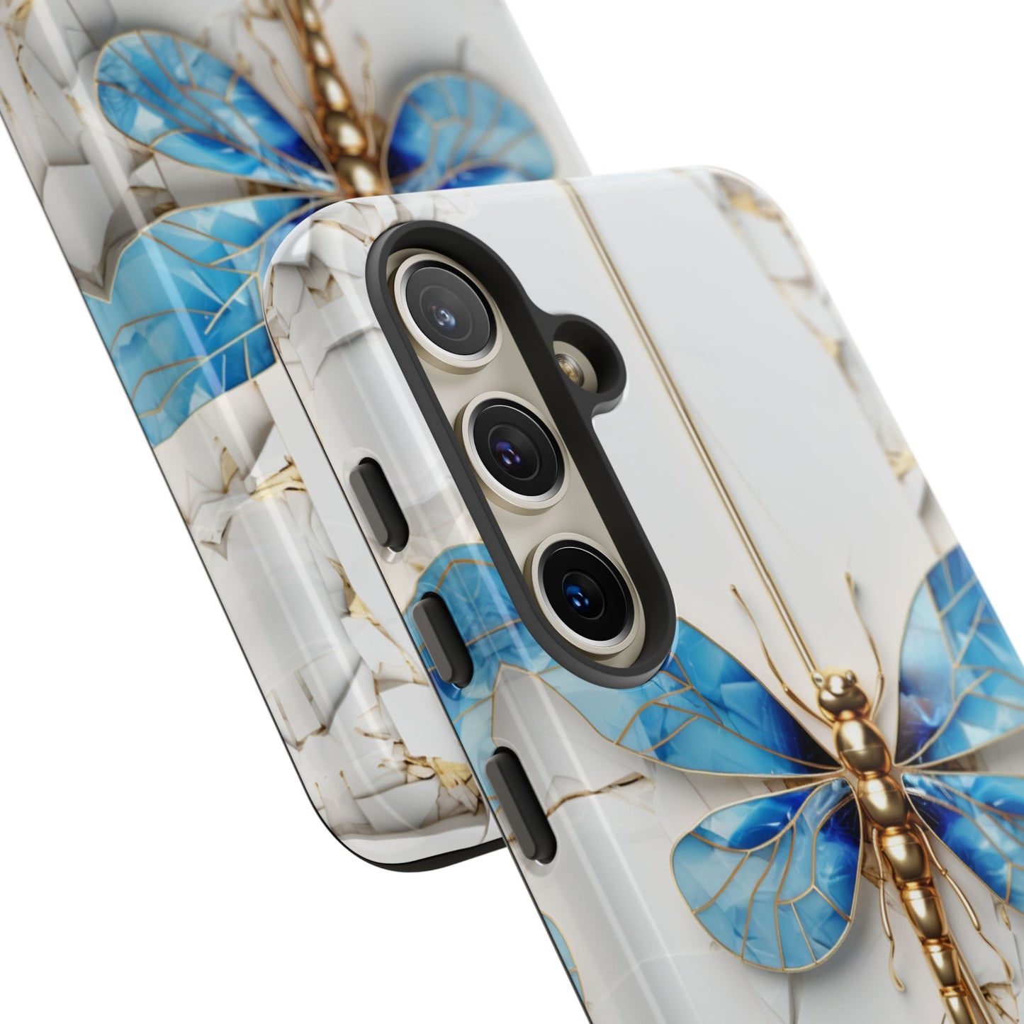 Dragonfly Blue Samsung Galaxy S Tough Case