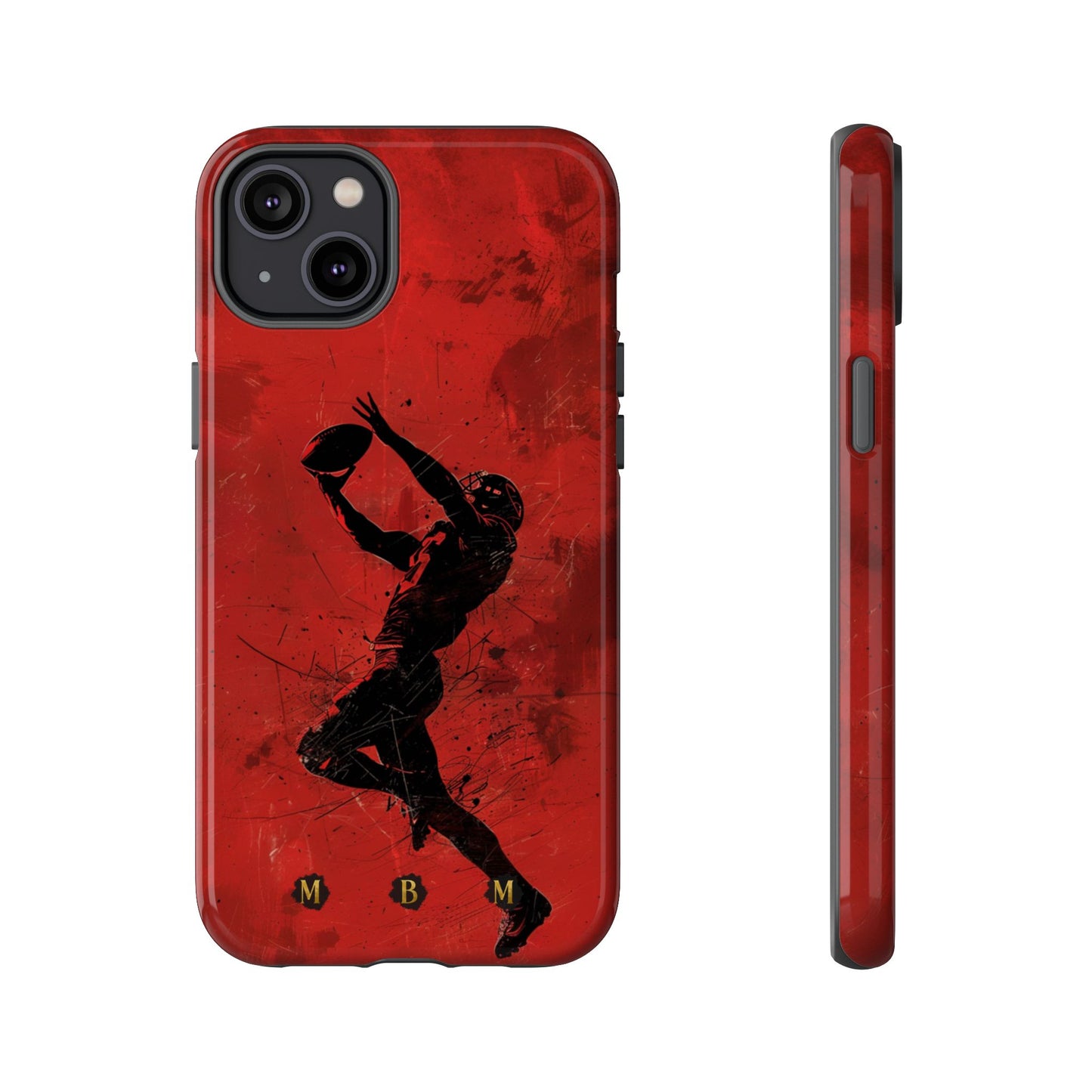 Red 1st & 10 iPhone Tough Case