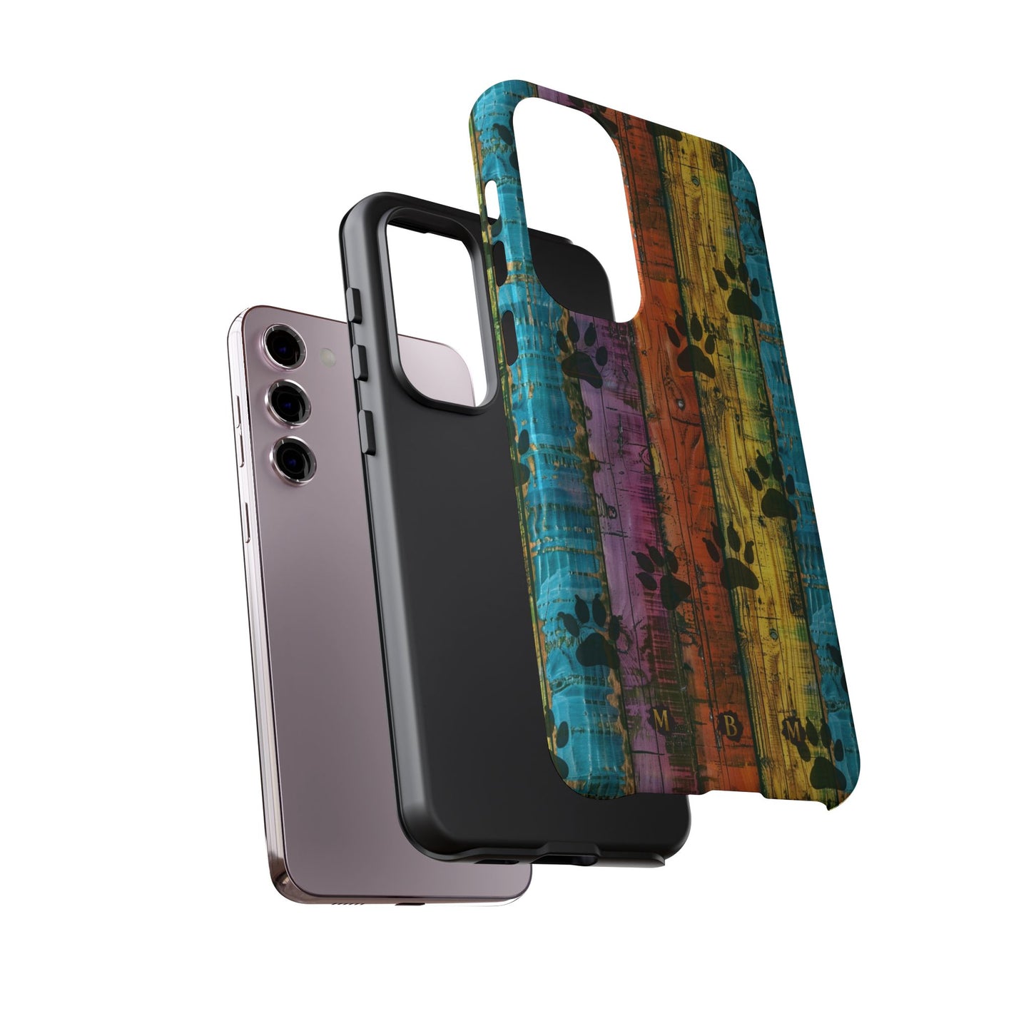Rainbow Paws Samsung Galaxy S Tough Case