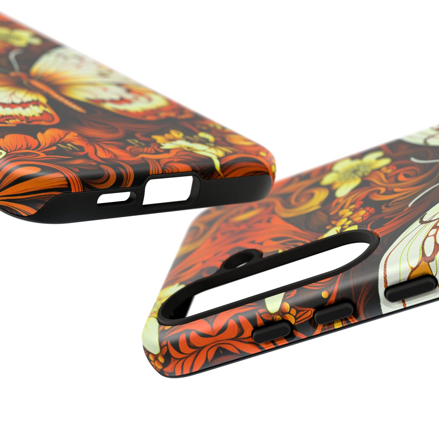 Vintage Orange Samsung Galaxy S Tough Case