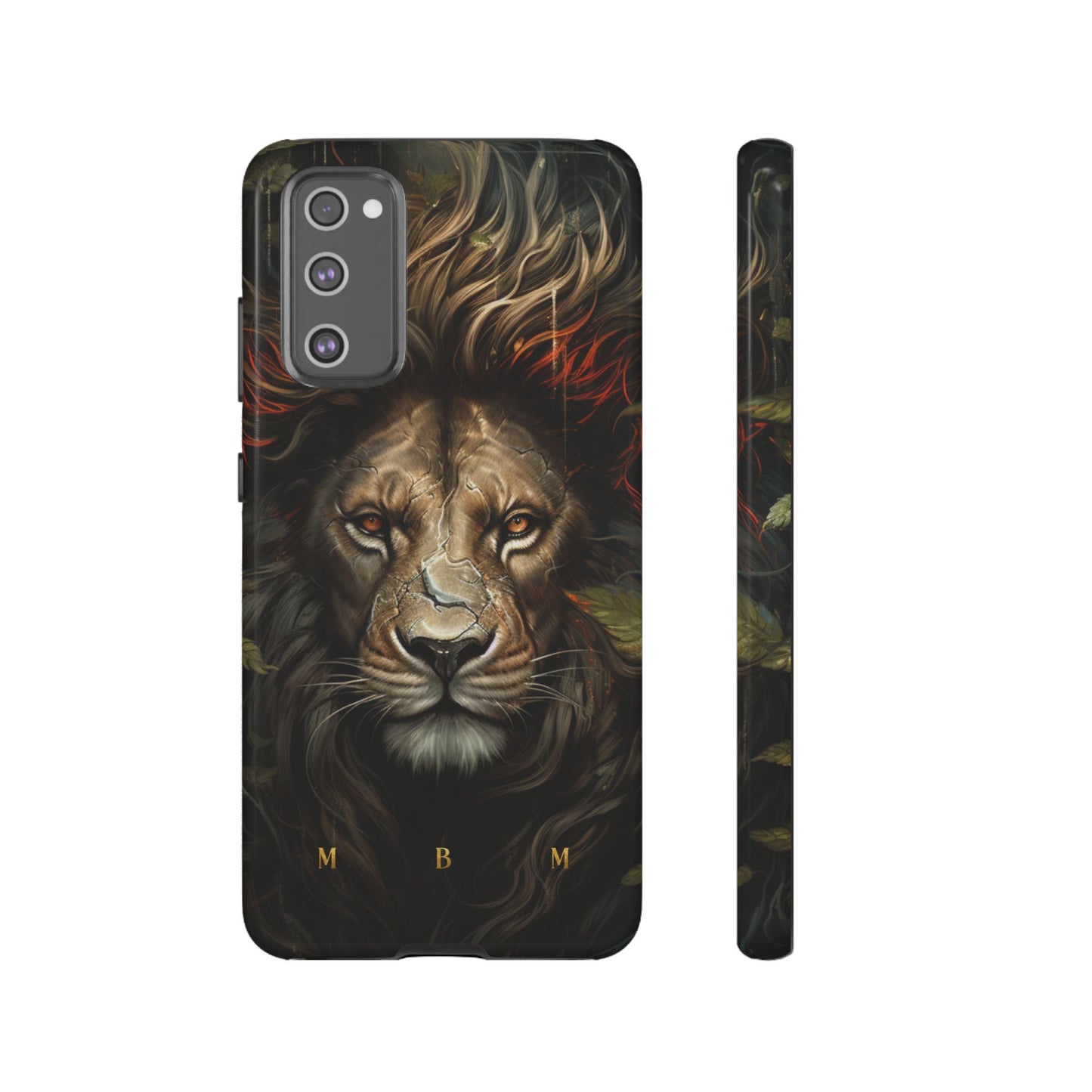Dark Lion Samsung Galaxy S Tough Case
