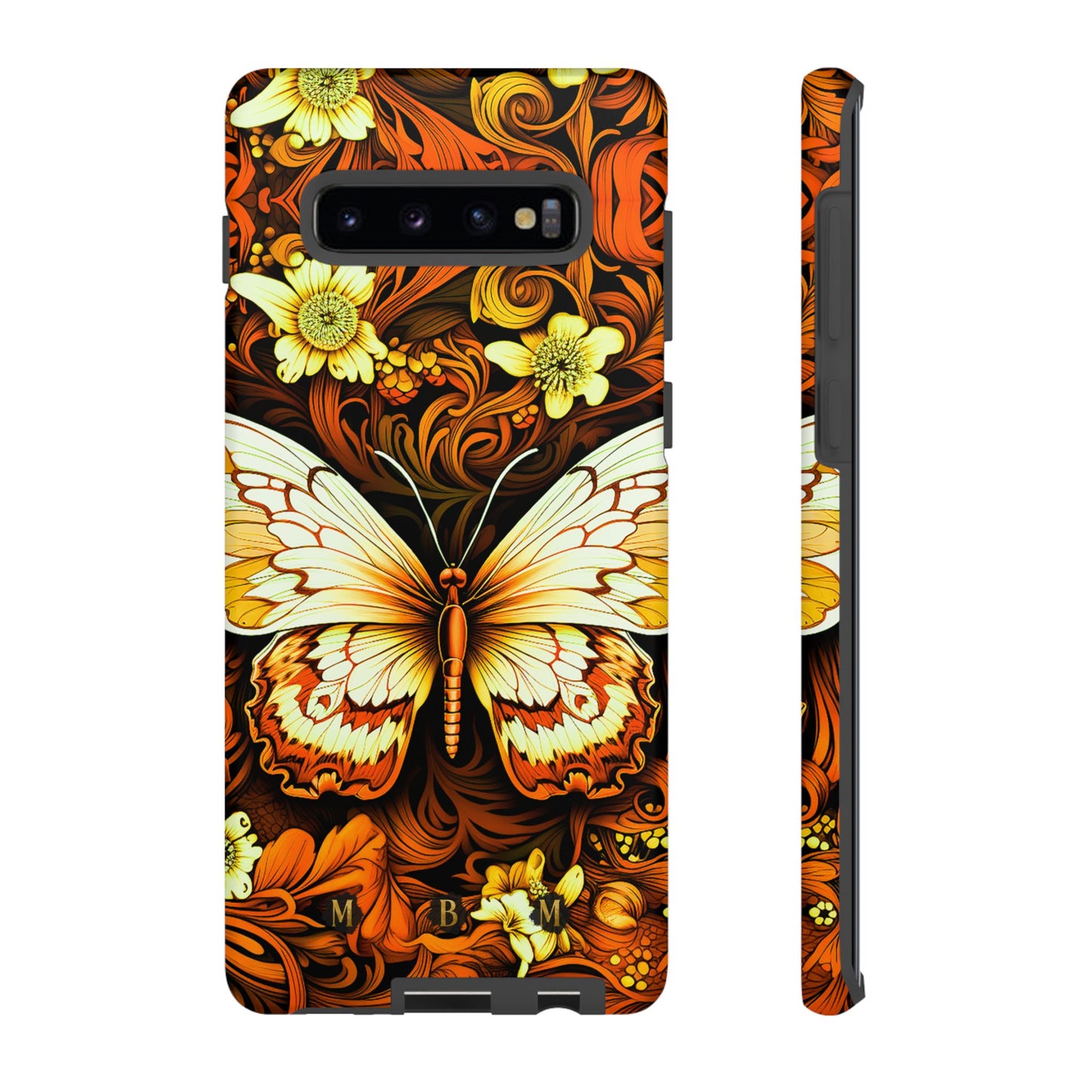 Vintage Orange Samsung Galaxy S Tough Case