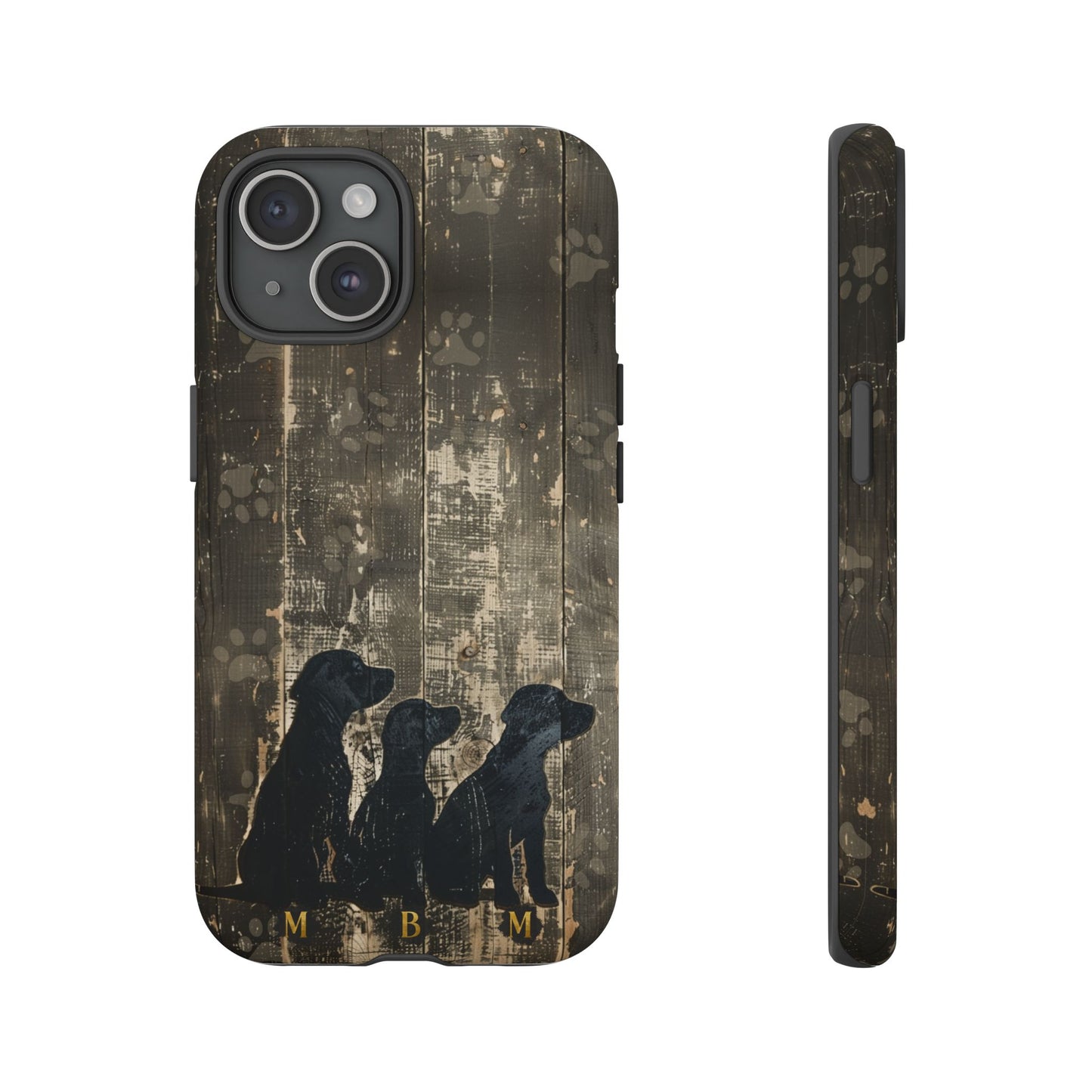 BarkWood iPhone Tough Case