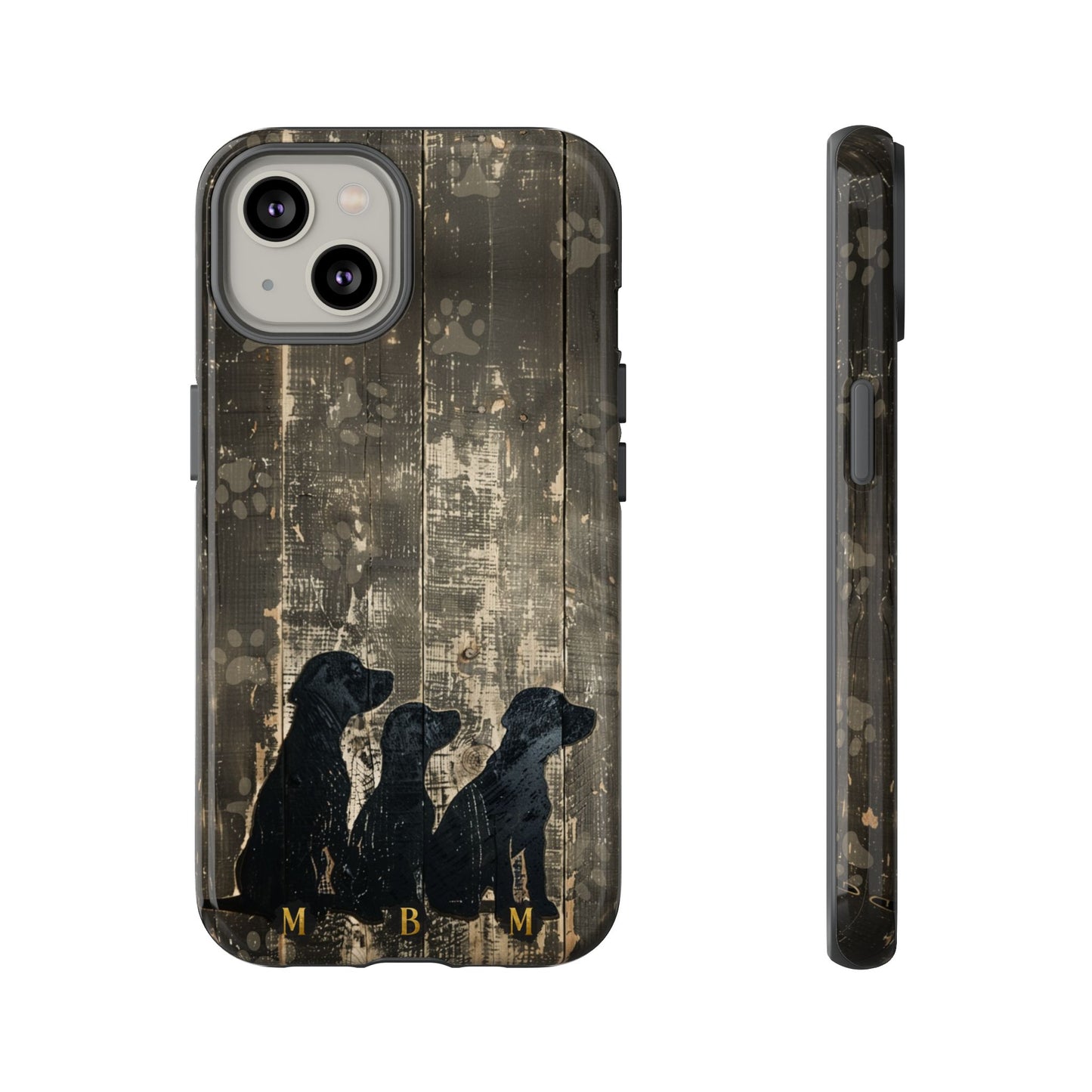 BarkWood iPhone Tough Case