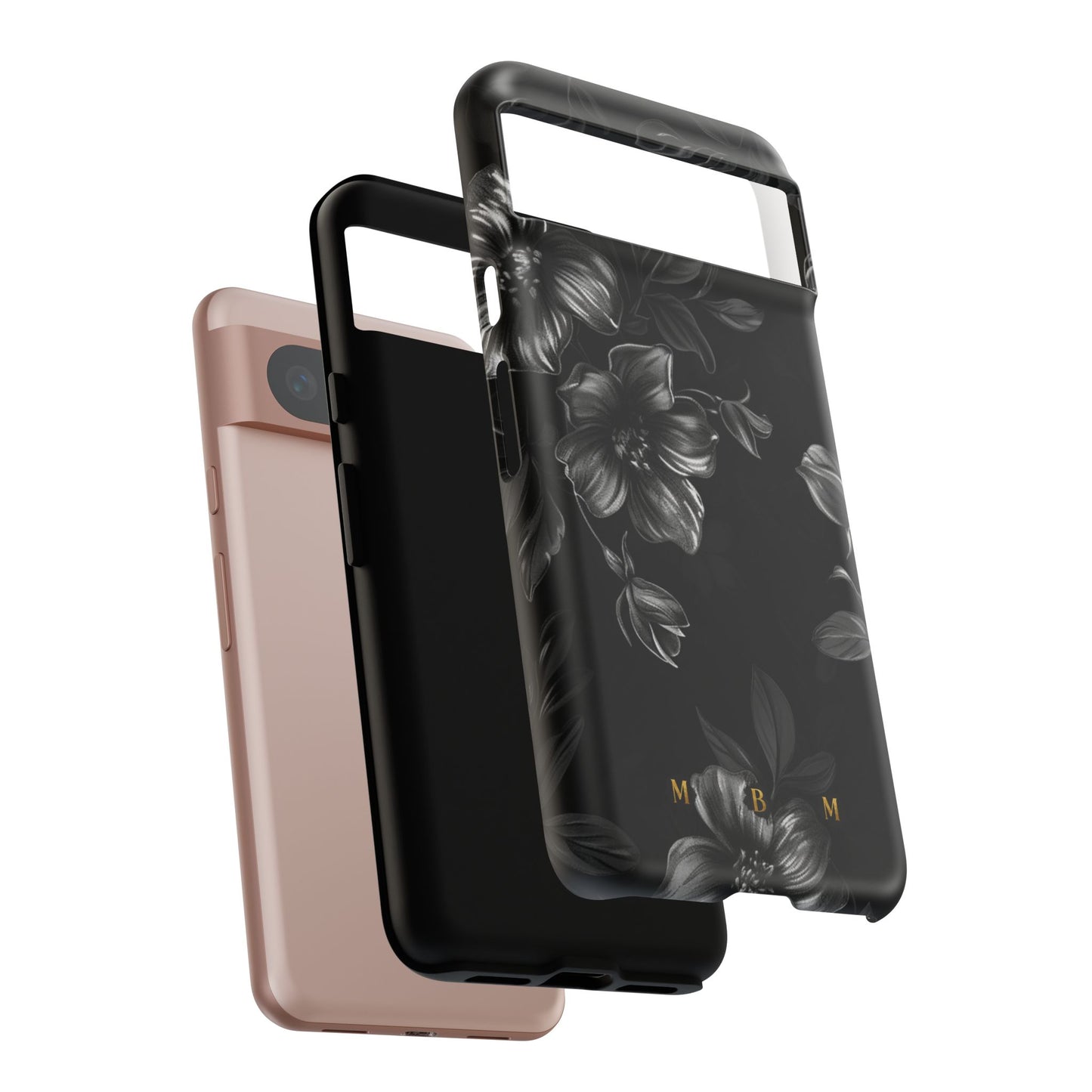 Midnight Flora Google Pixel Tough Case