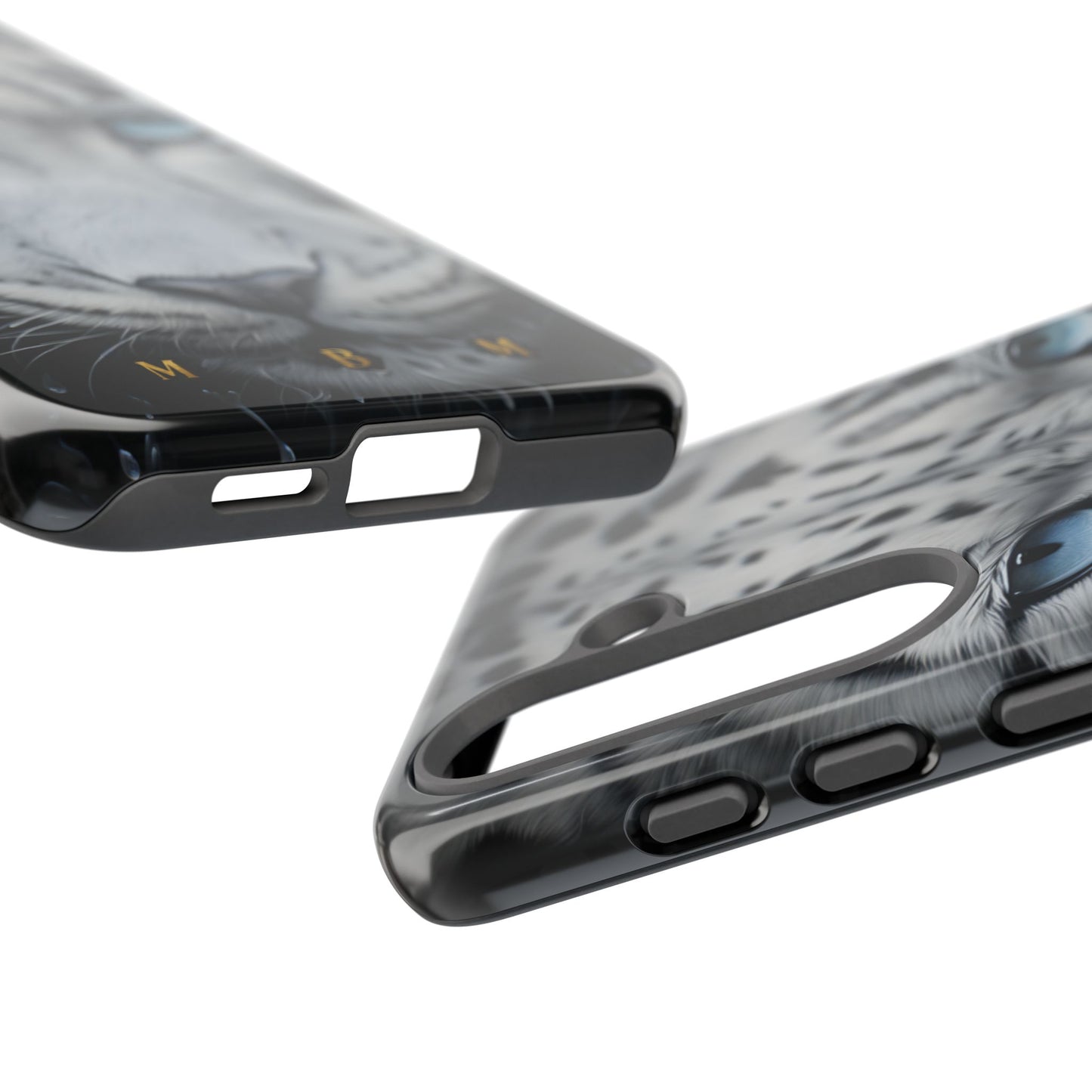 White Leopard Samsung Galaxy S Tough Case