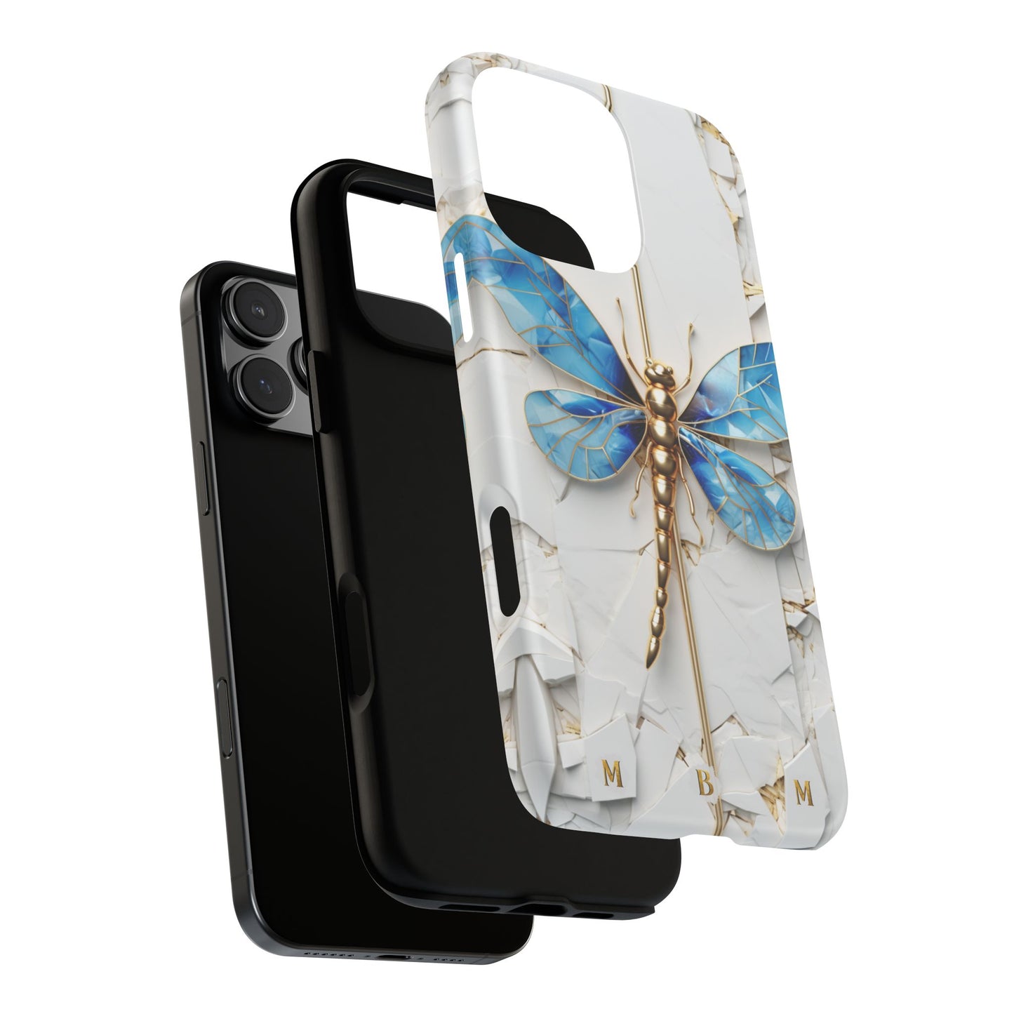 Dragonfly Blue iPhone Tough Case