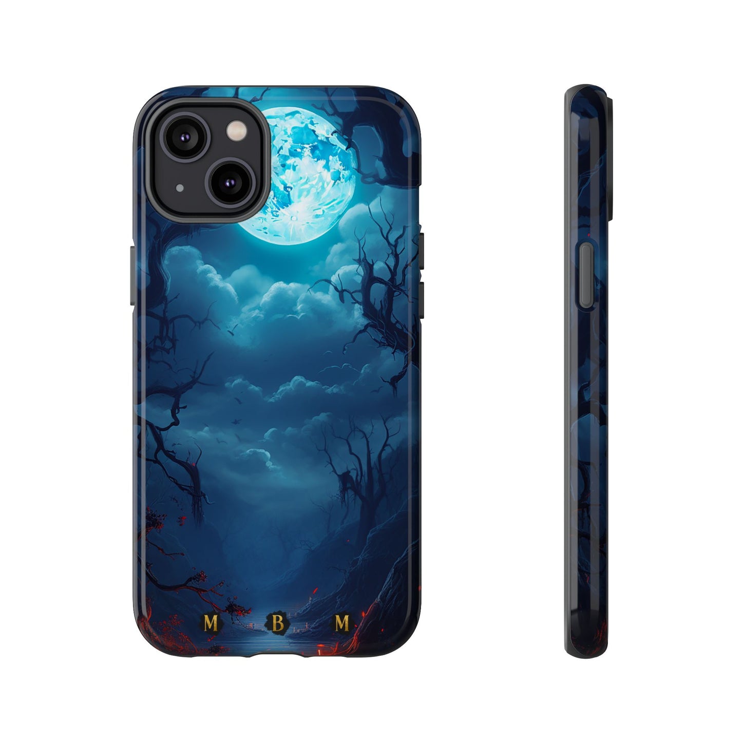Blue Moon iPhone Tough Case