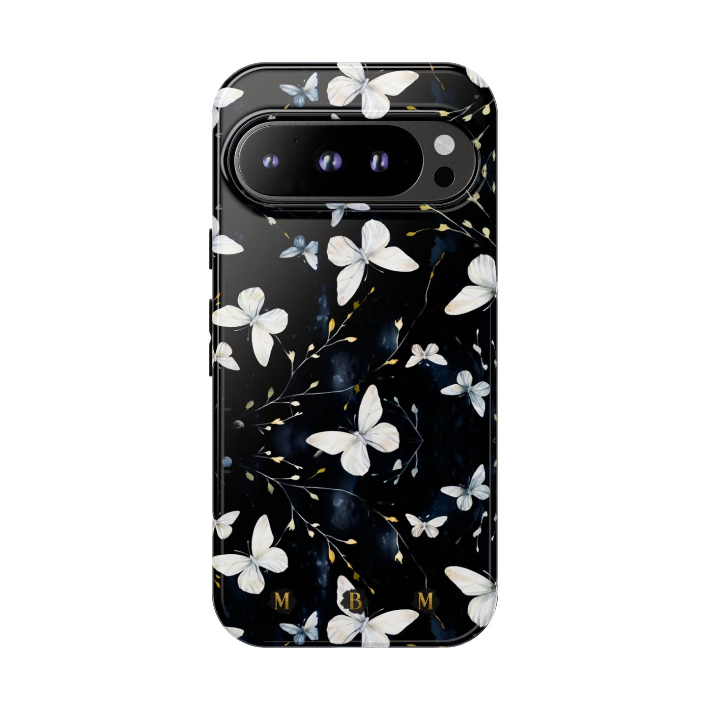 White Butterflies Google Pixel Tough Case