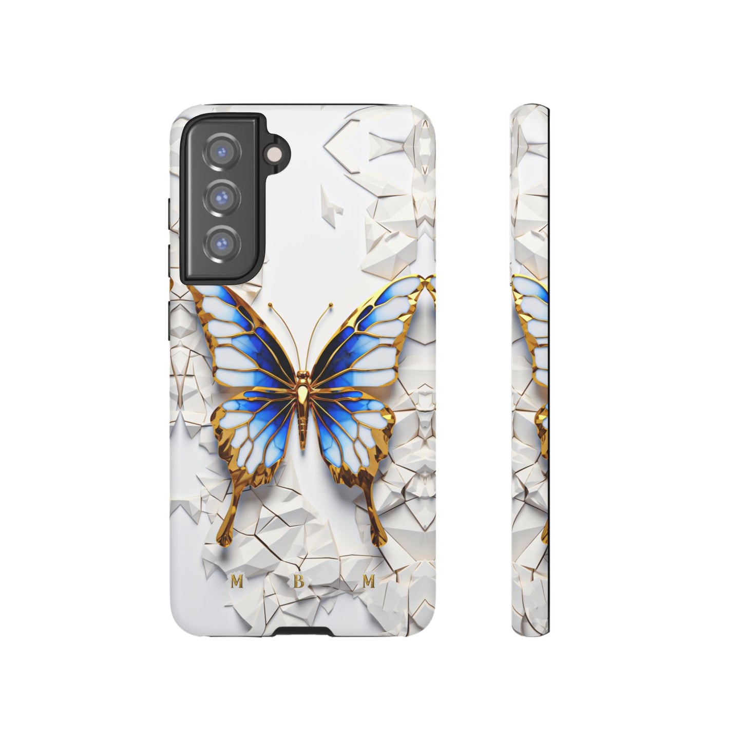 Sapphire Butterfly Samsung Galaxy S Tough Case