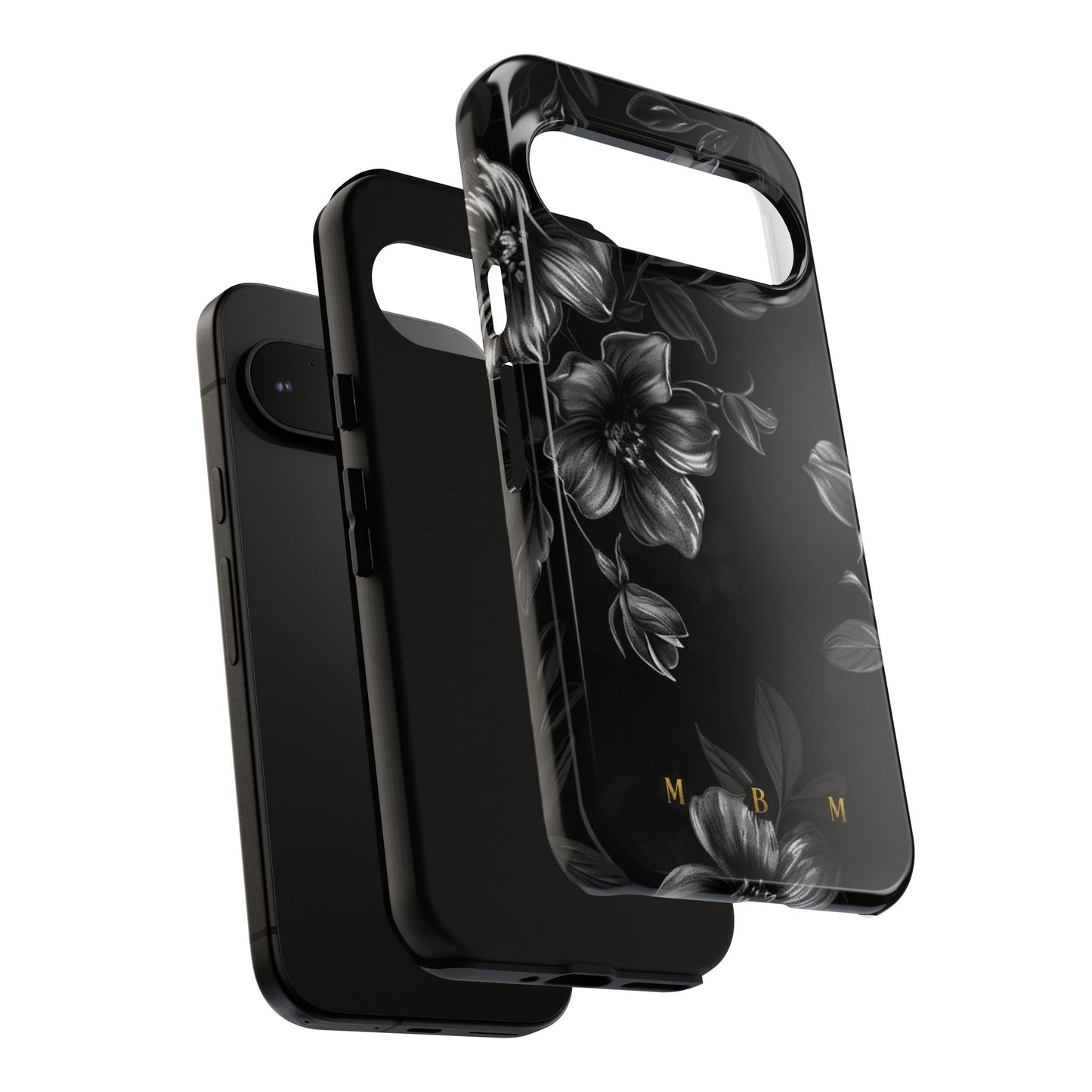 Midnight Flora Google Pixel Tough Case