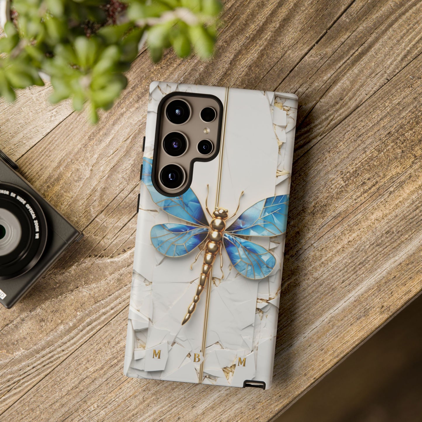 Dragonfly Blue Samsung Galaxy S Tough Case