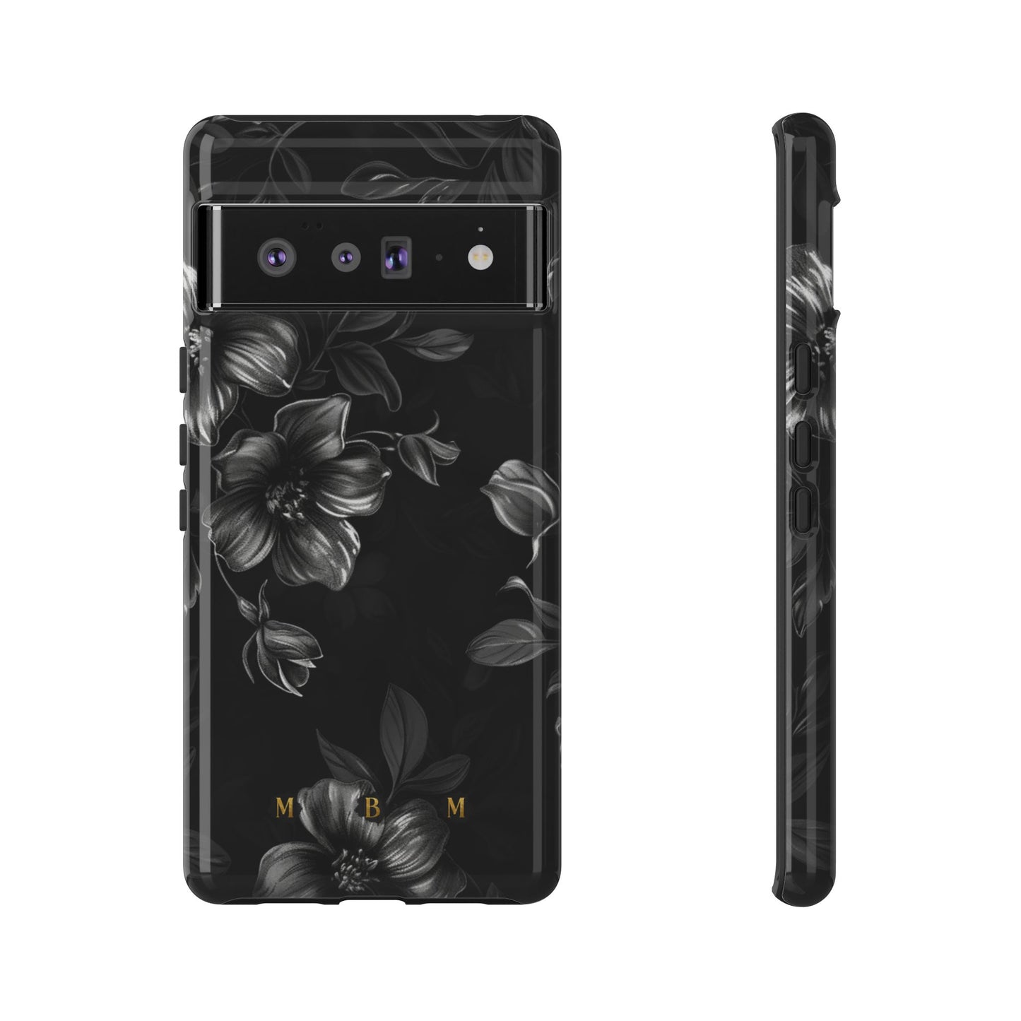 Midnight Flora Google Pixel Tough Case