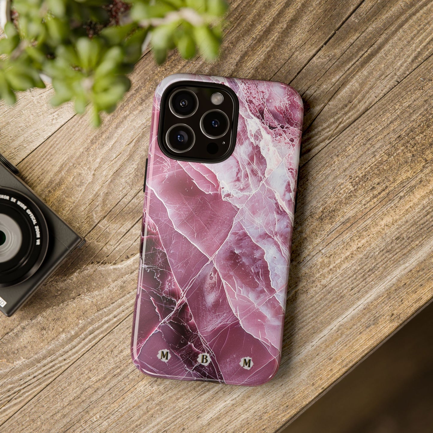 Pink Marble iPhone Tough Case