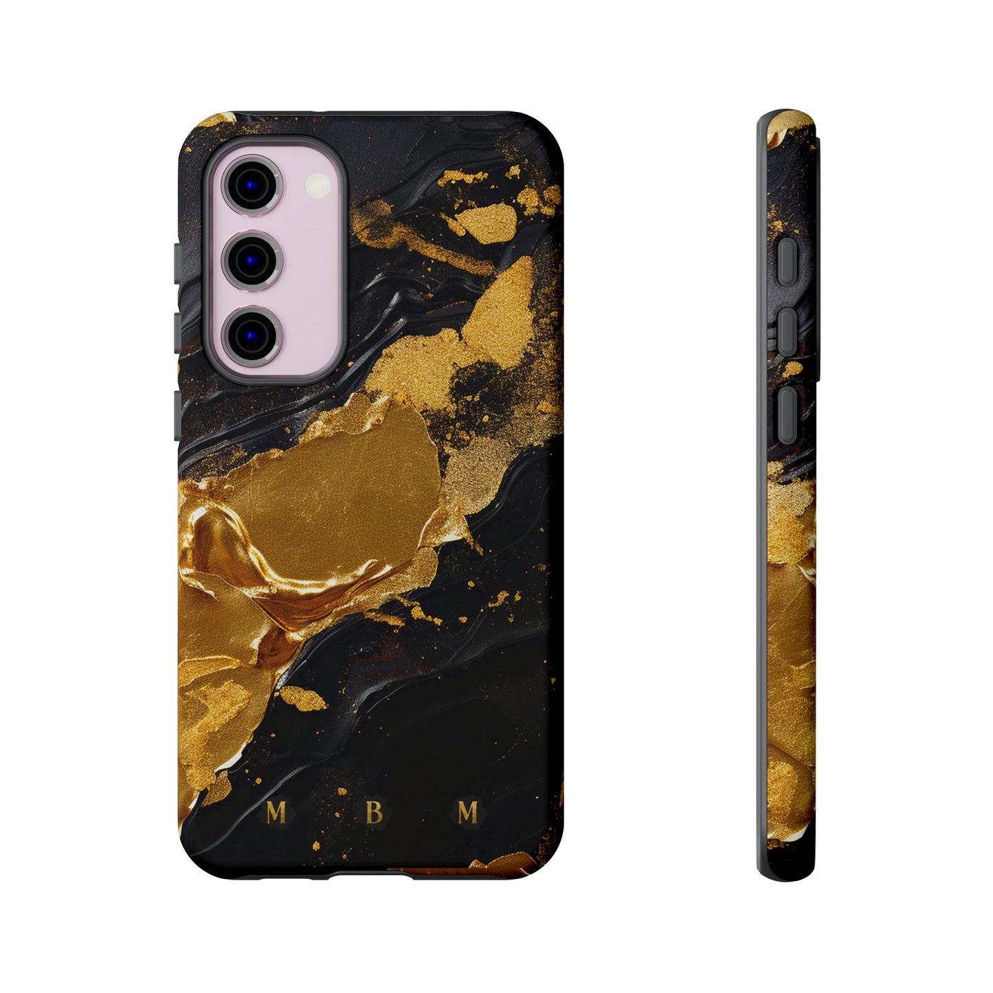 Black Gold Samsung Galaxy S Tough Case