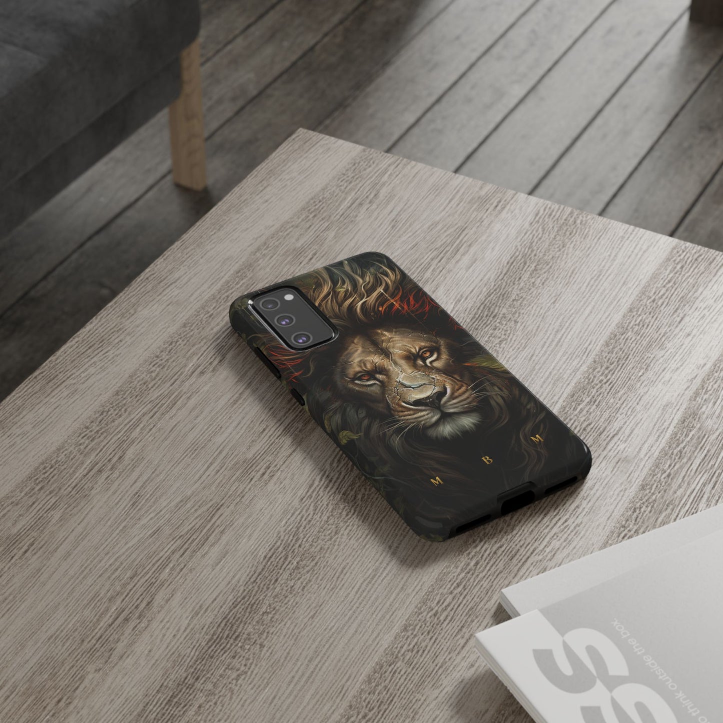 Dark Lion Samsung Galaxy S Tough Case