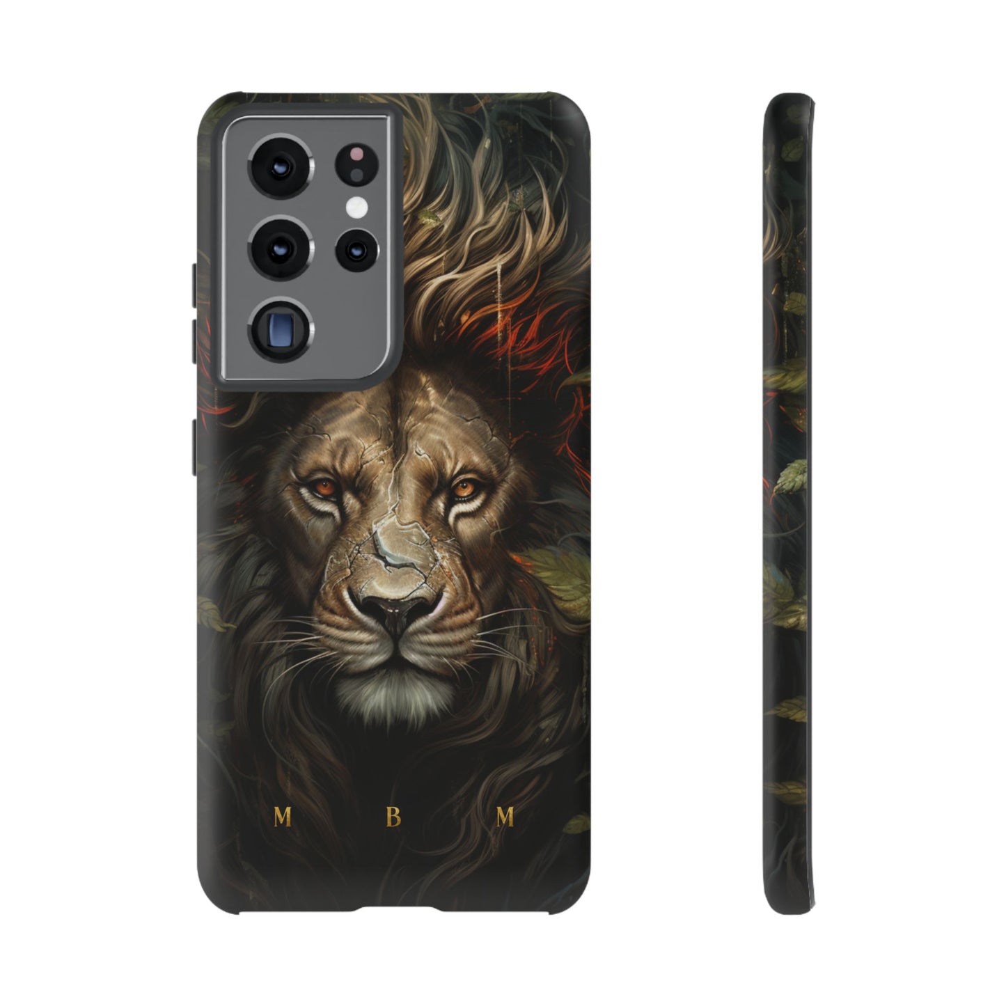 Dark Lion Samsung Galaxy S Tough Case