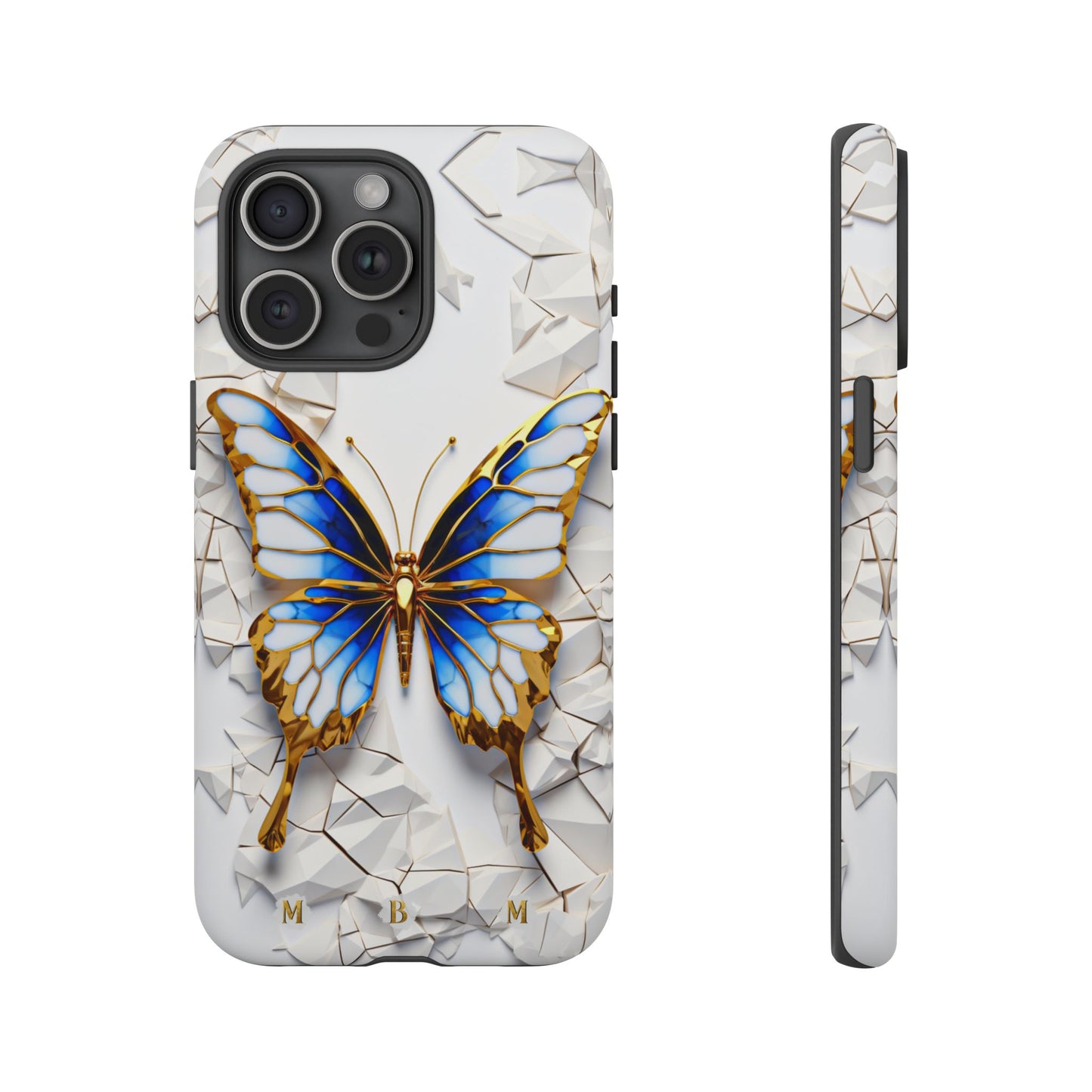 Sapphire Butterfly iPhone Tough Case