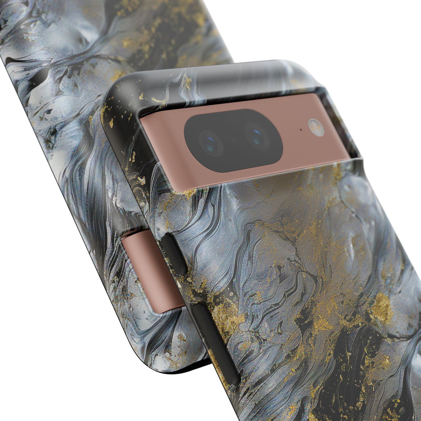 Tarnished Silver Google Pixel Tough Case