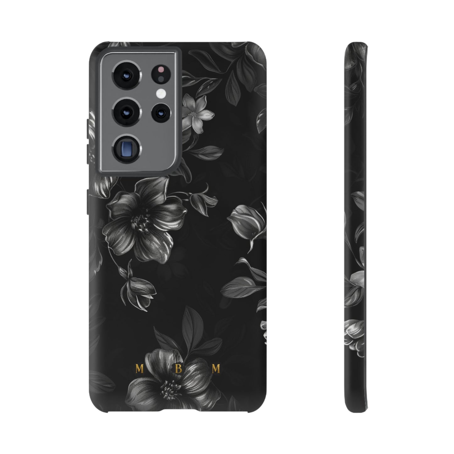 Midnight Flora Samsung Galaxy S Tough Case