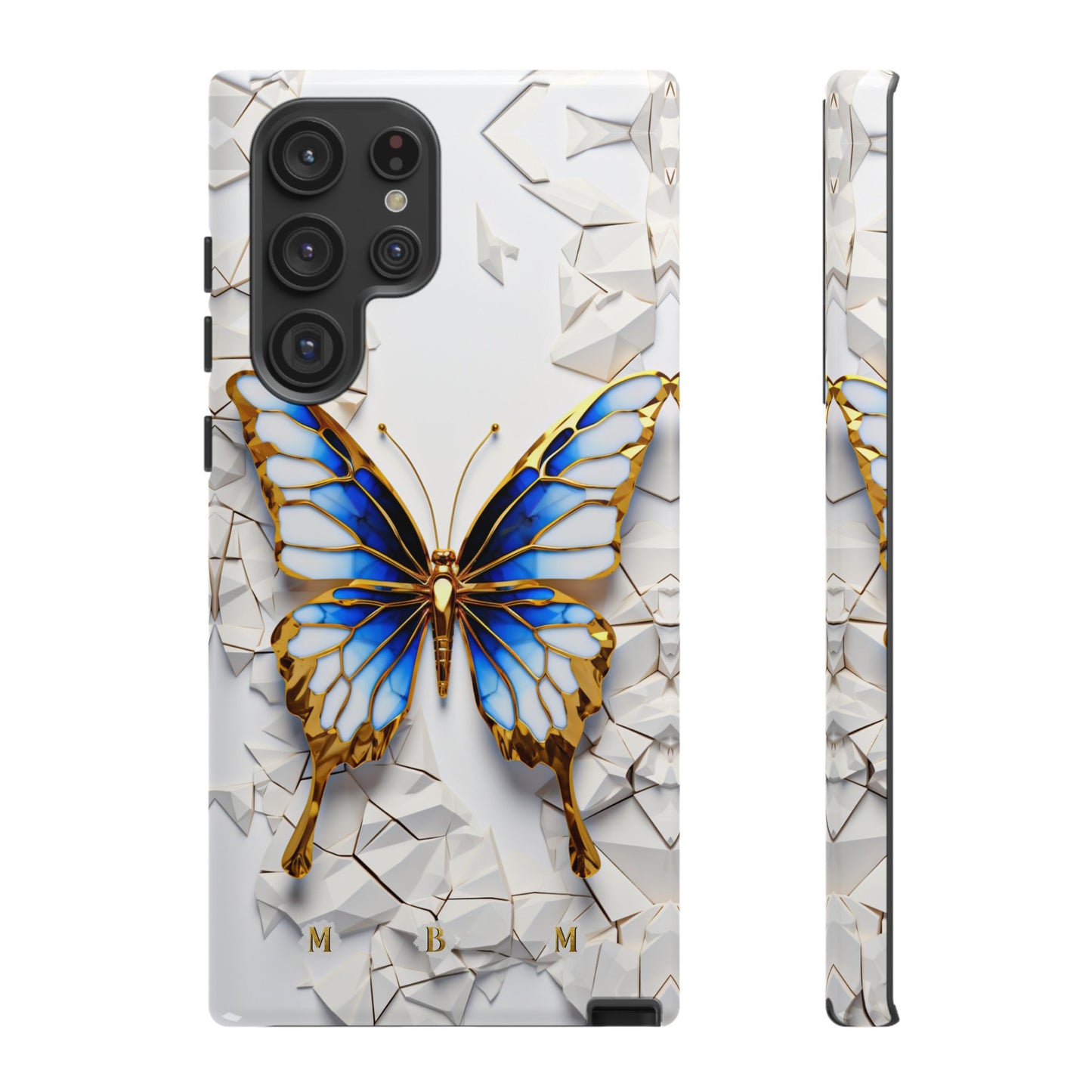 Sapphire Butterfly Samsung Galaxy S Tough Case