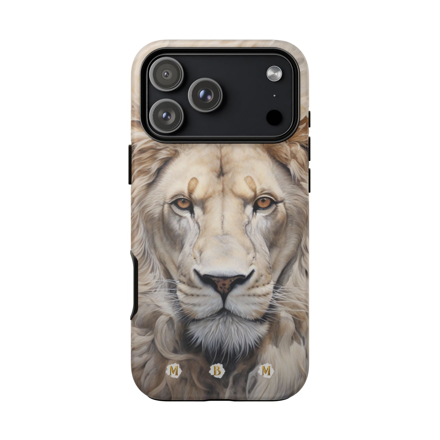 White Lion iPhone Tough Case