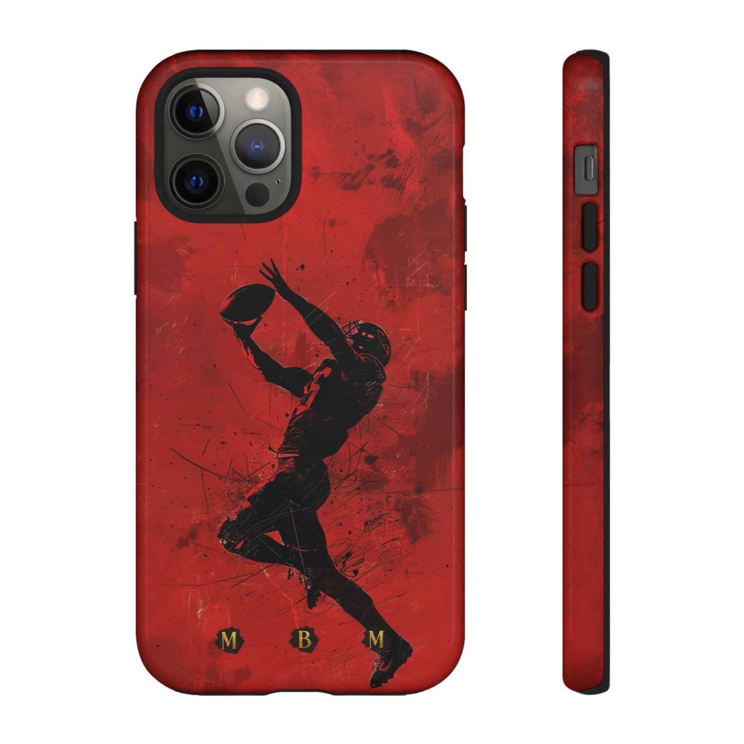 Red 1st & 10 iPhone Tough Case