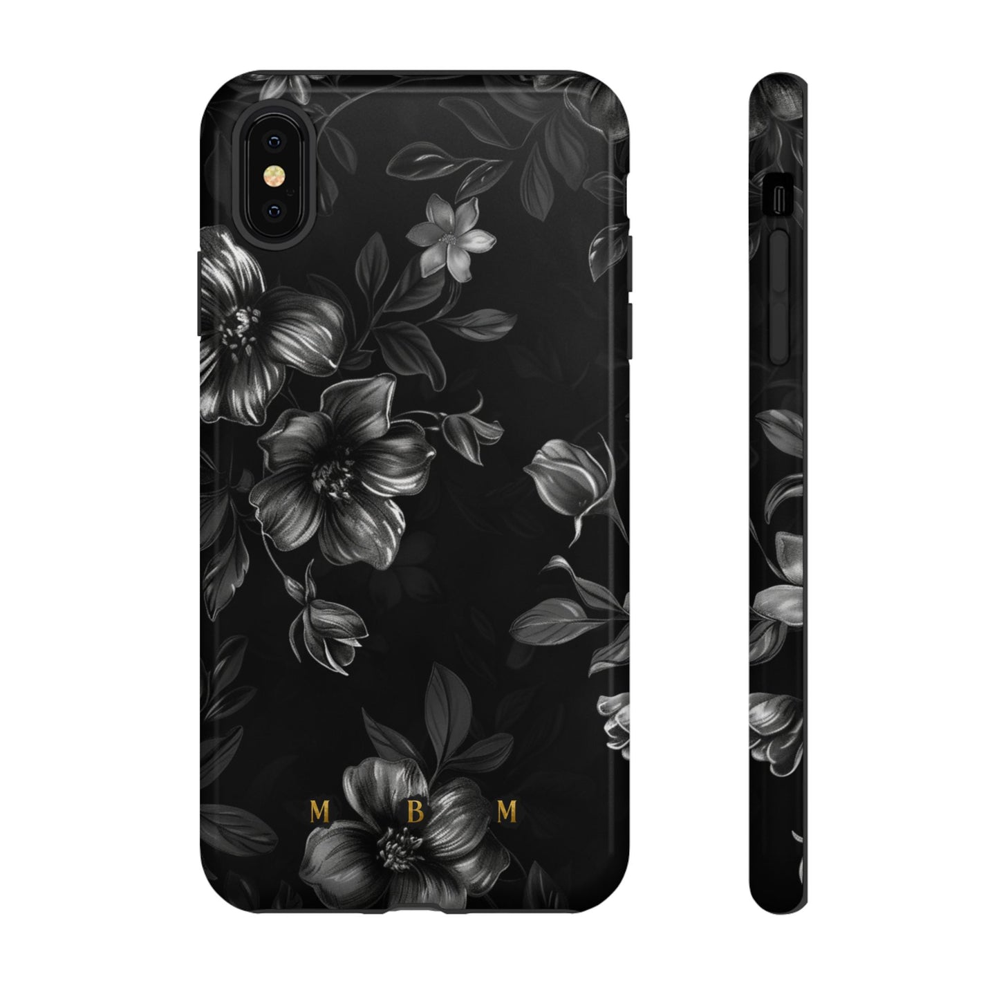 Midnight Flora iPhone Tough Case
