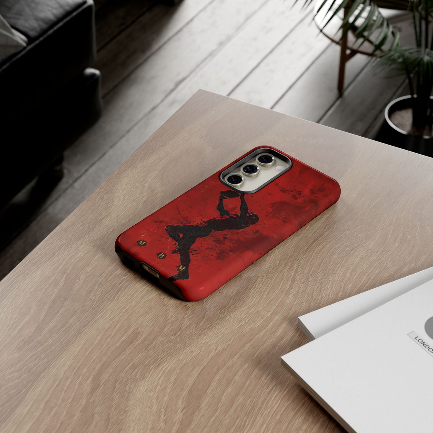 Red 1st & 10 Samsung Galaxy S Tough Case