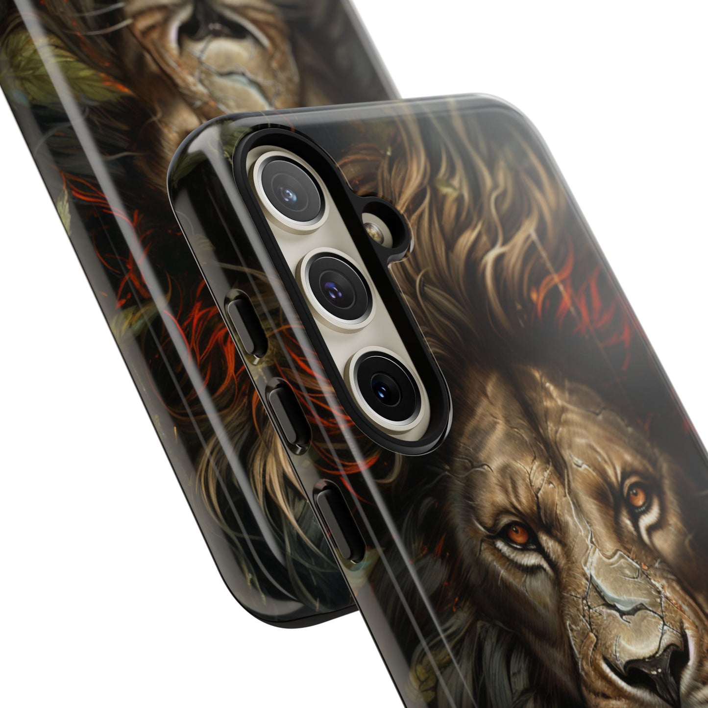 Dark Lion Samsung Galaxy S Tough Case