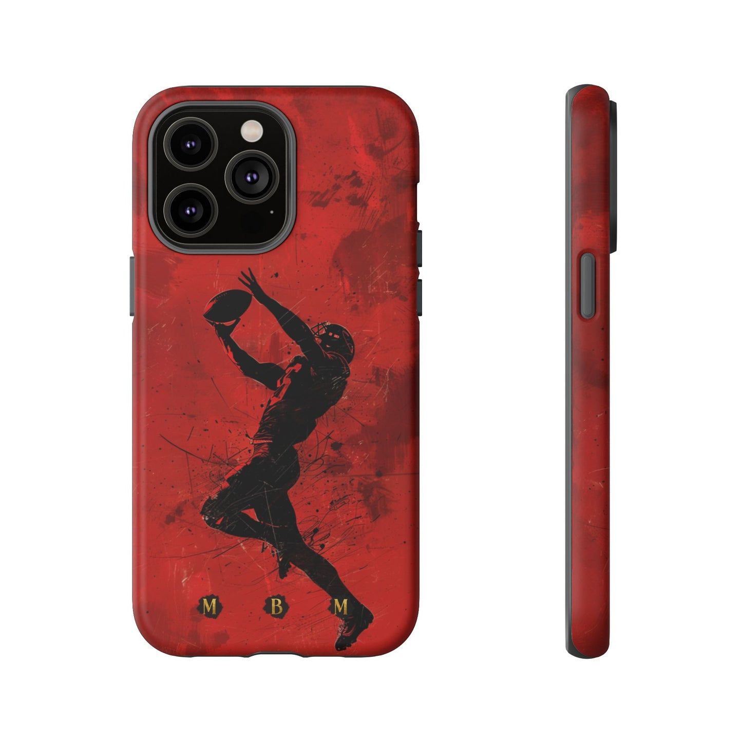Red 1st & 10 iPhone Tough Case
