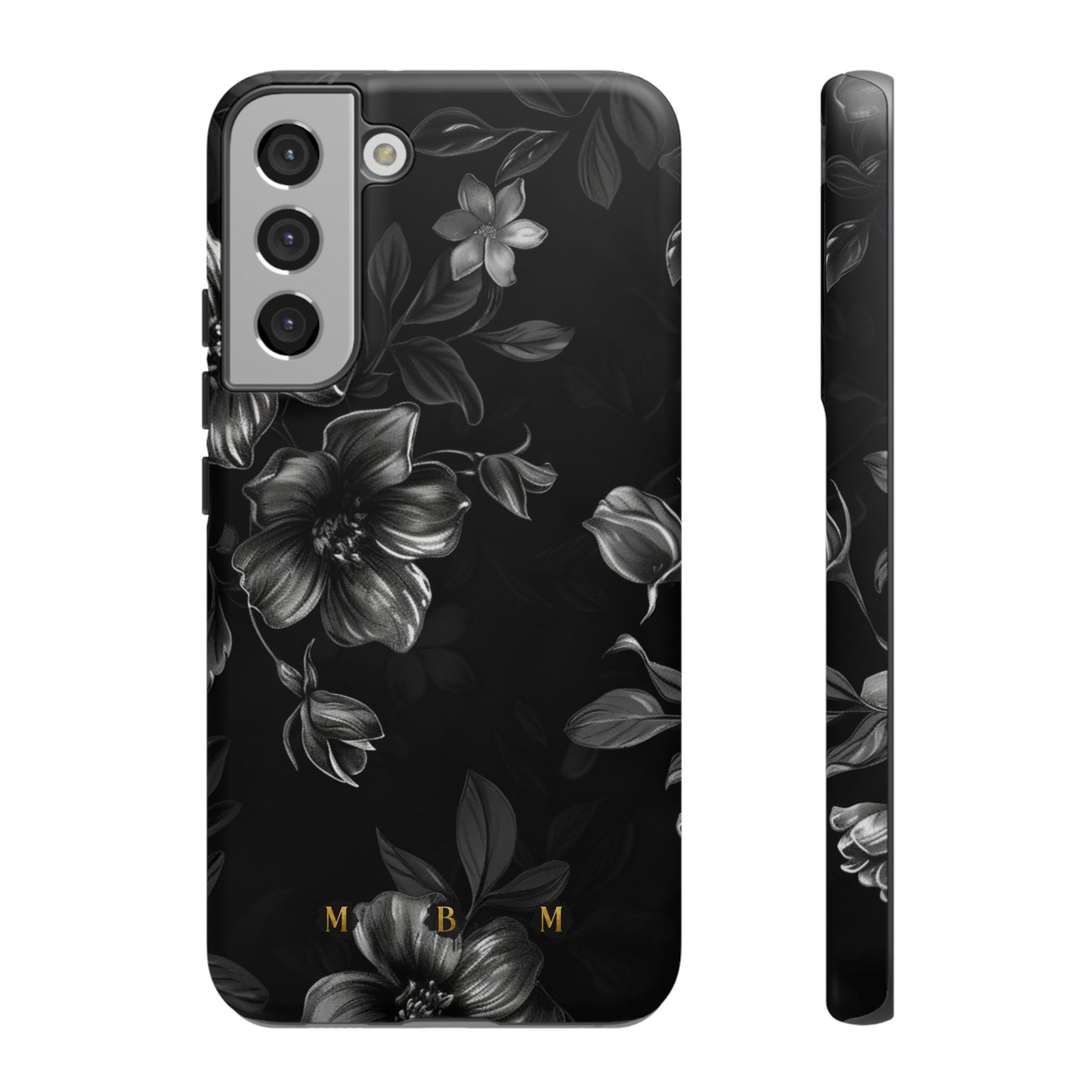Midnight Flora Samsung Galaxy S Tough Case