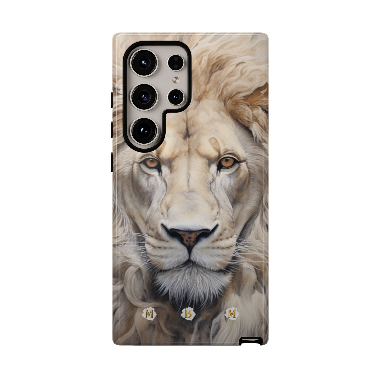 White Lion Samsung Galaxy S Tough Case