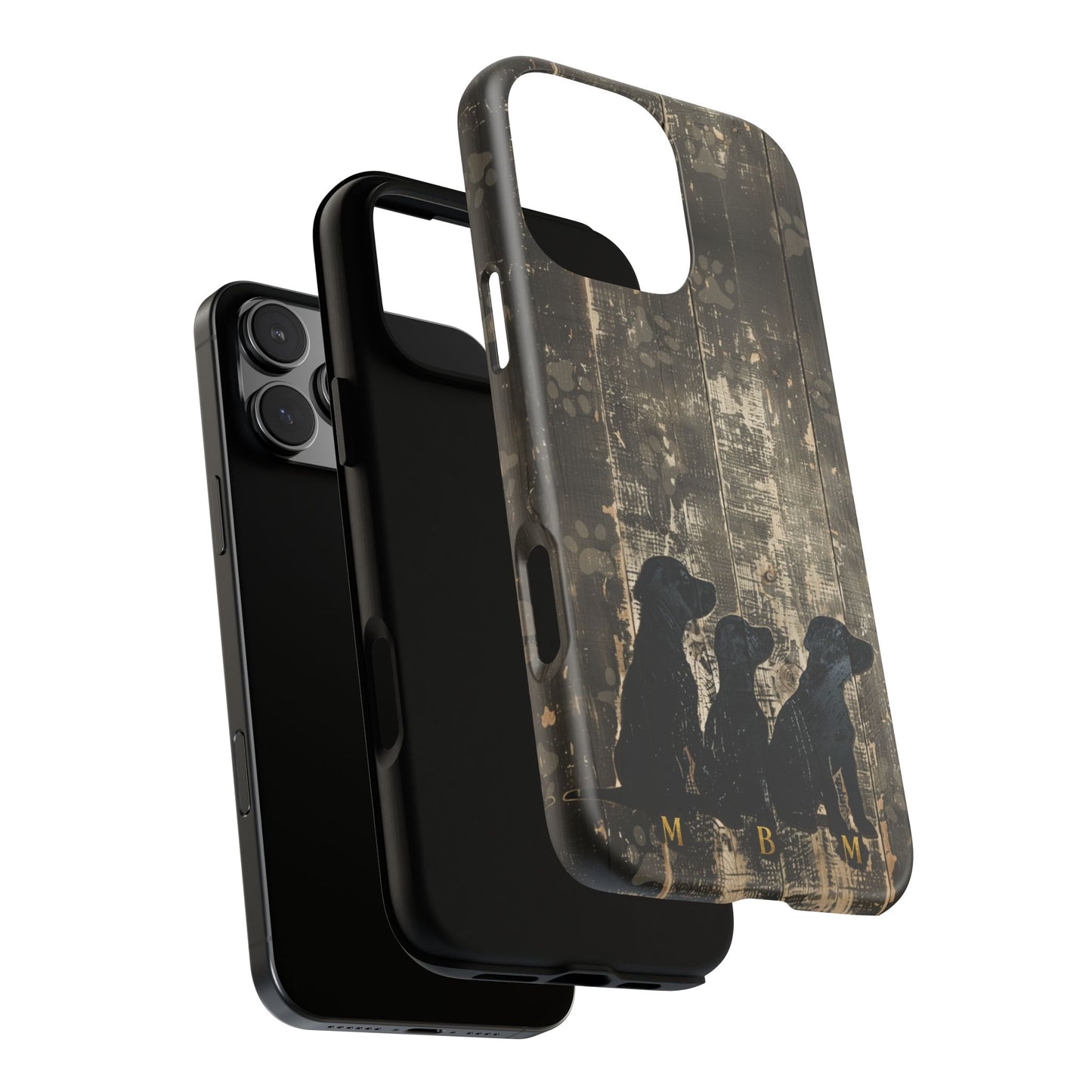 BarkWood iPhone Tough Case