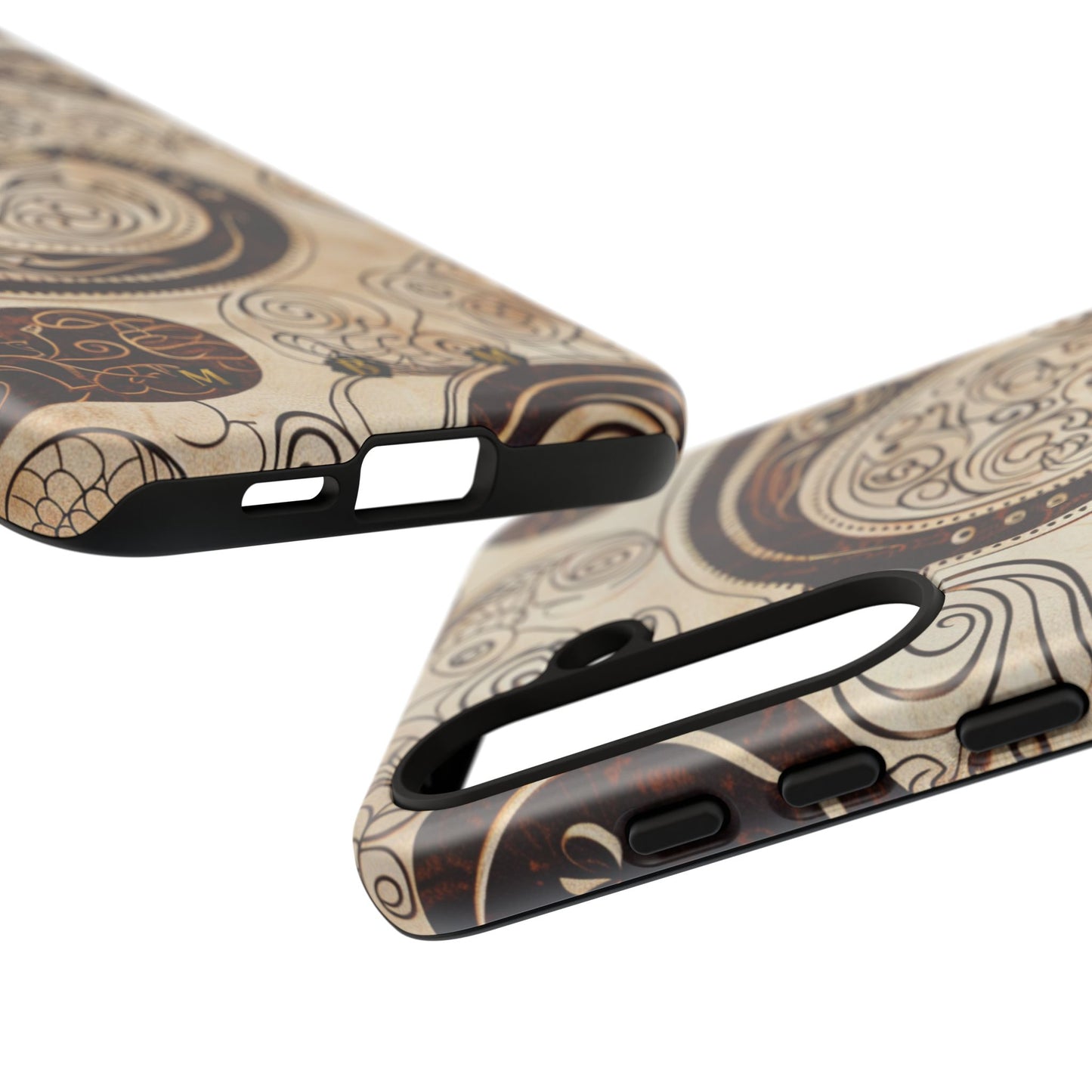Sepia Scroll Samsung Galaxy S Tough Case