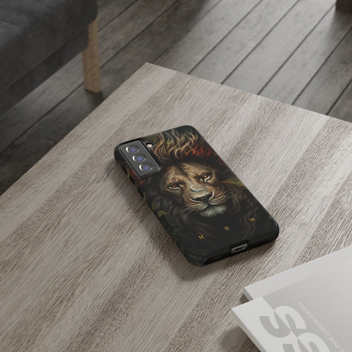 Dark Lion Samsung Galaxy S Tough Case