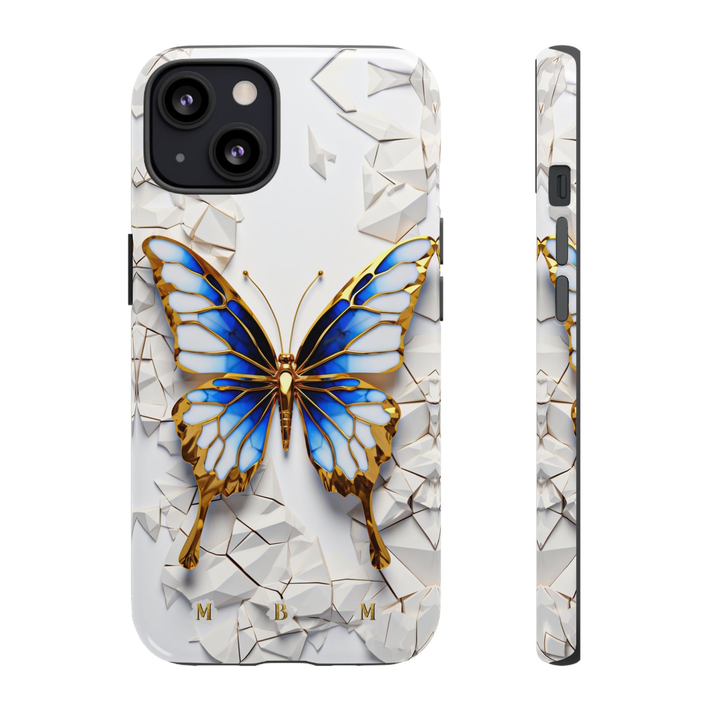 Sapphire Butterfly iPhone Tough Case