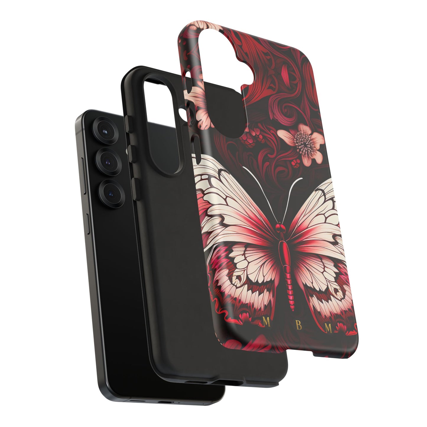 Vintage Butterfly Samsung Galaxy S Tough Case