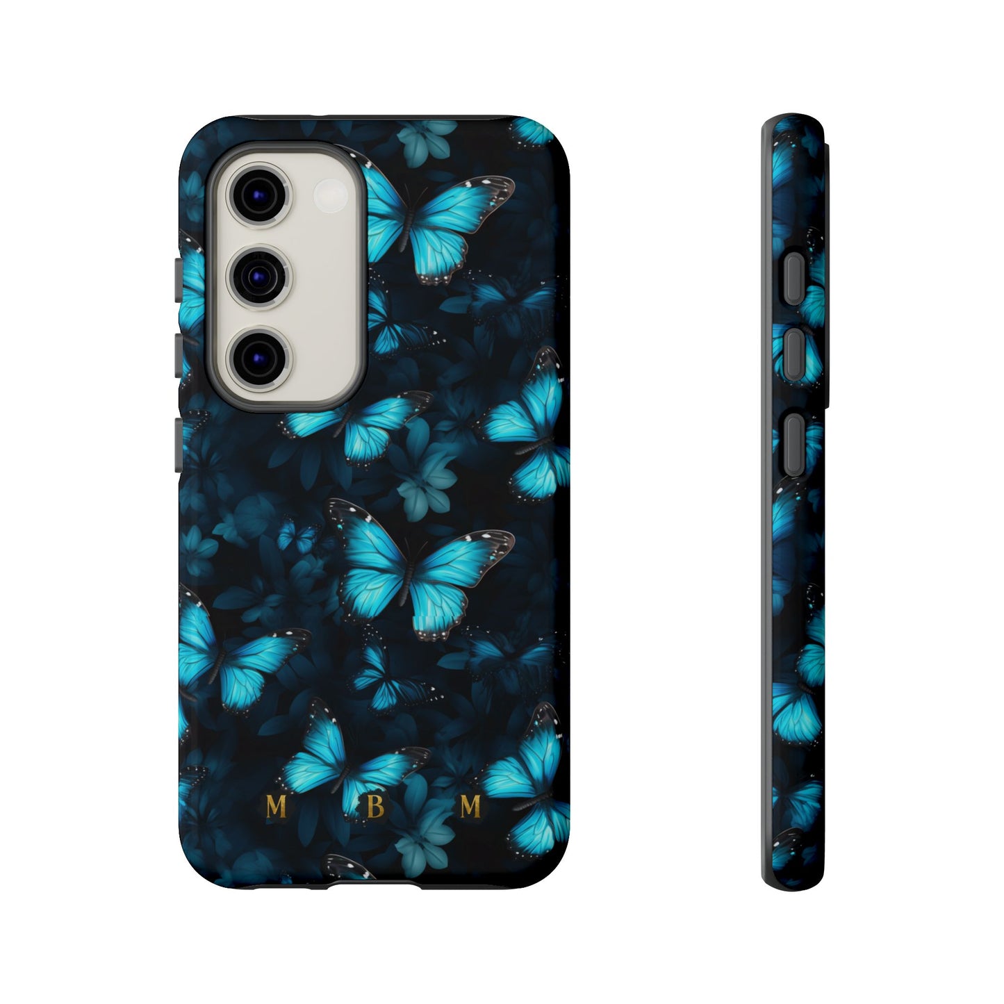 Blue Butterflies Samsung Galaxy S Tough Case