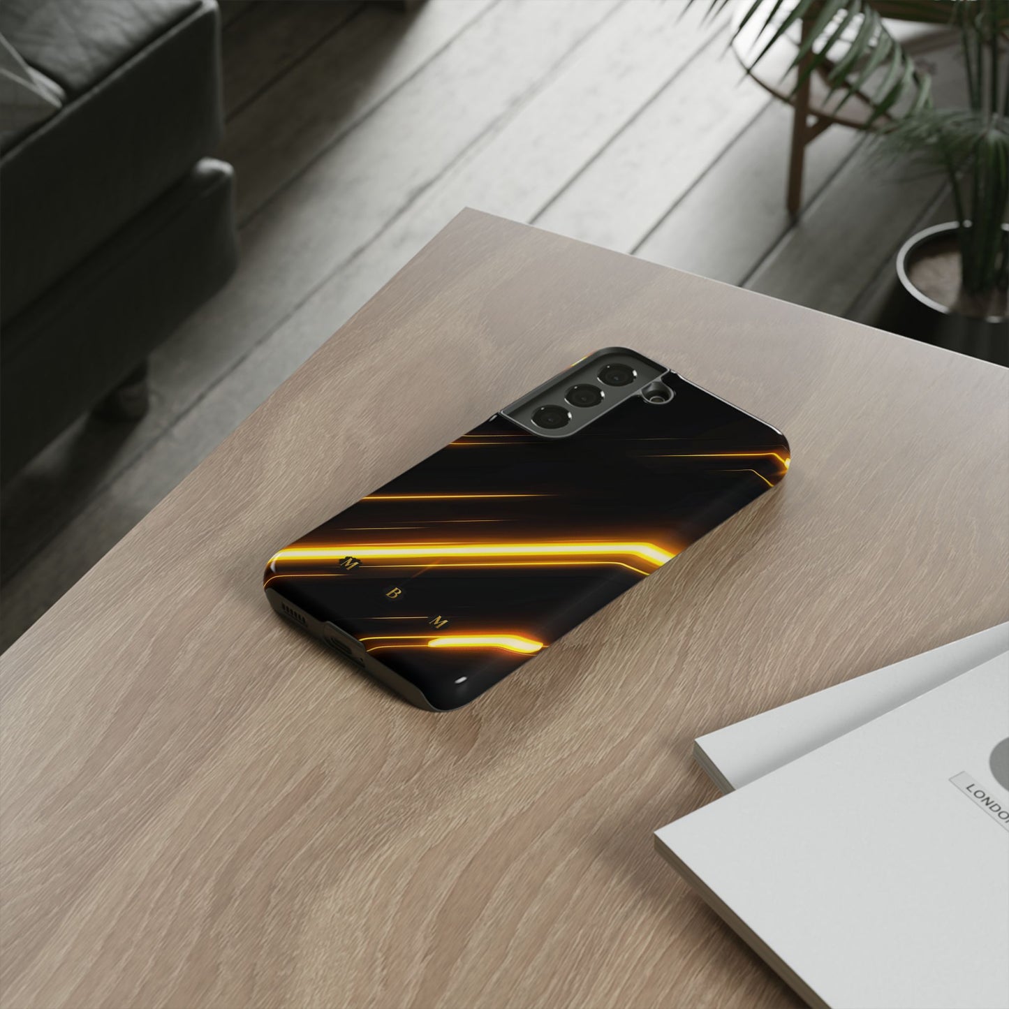 Golden Pulse Samsung Galaxy S Tough Case