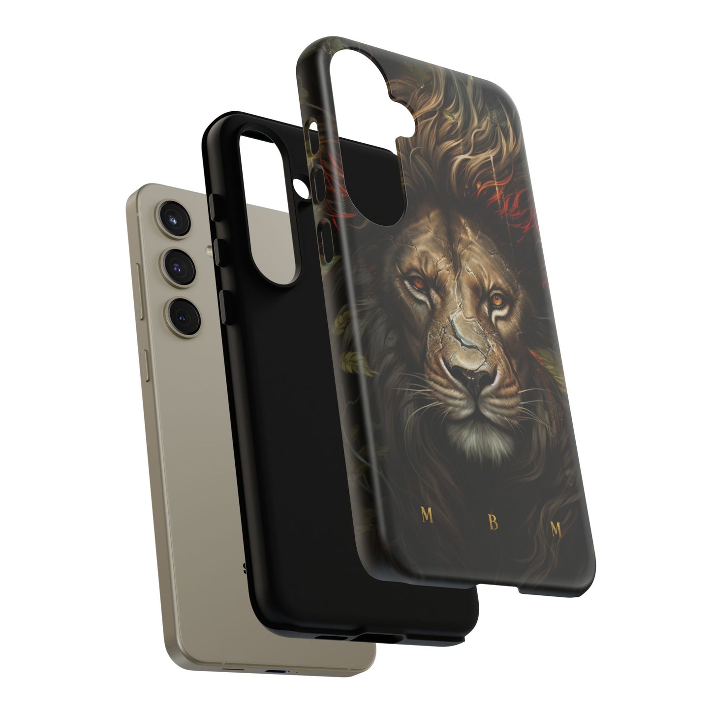 Dark Lion Samsung Galaxy S Tough Case