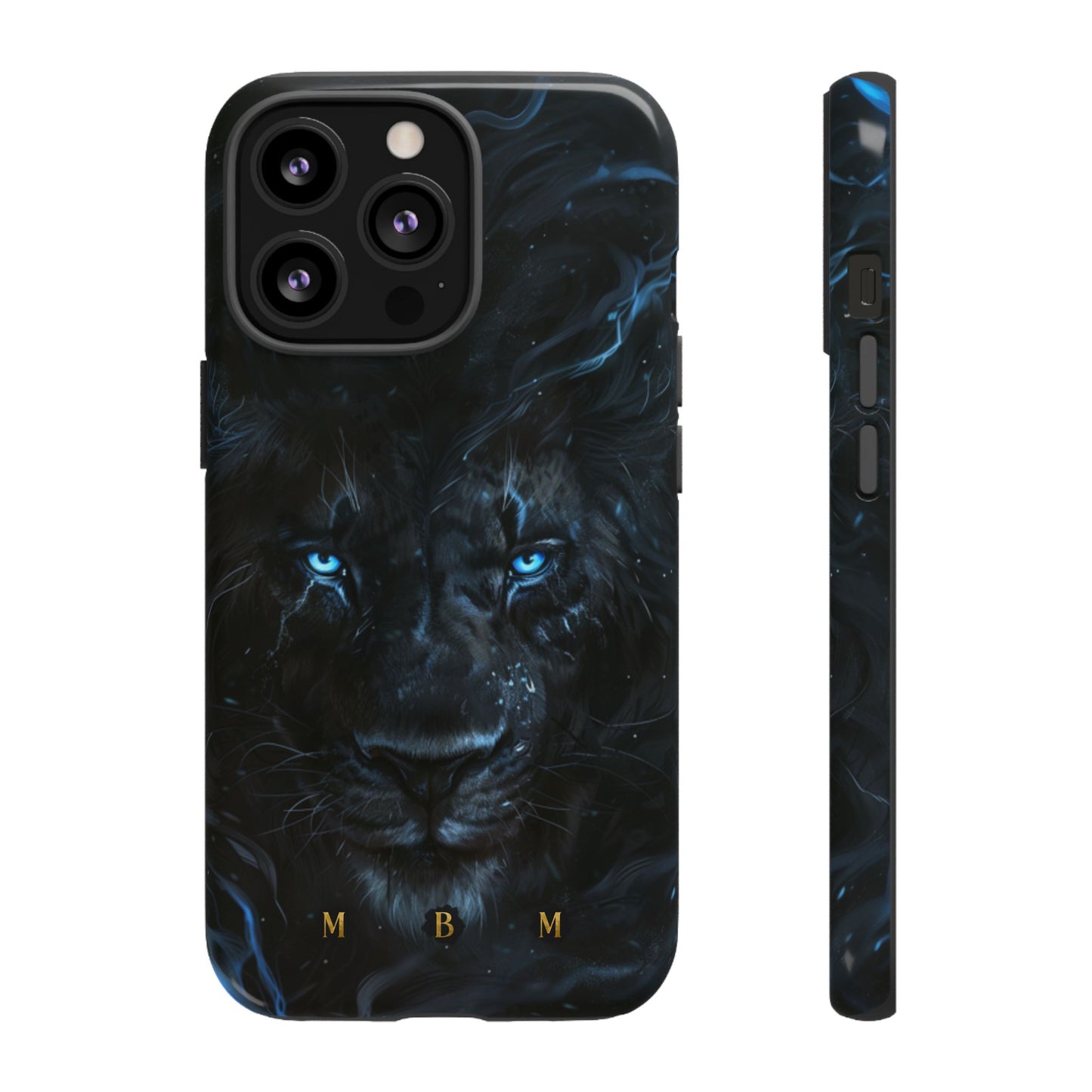 Black Lion iPhone Tough Case