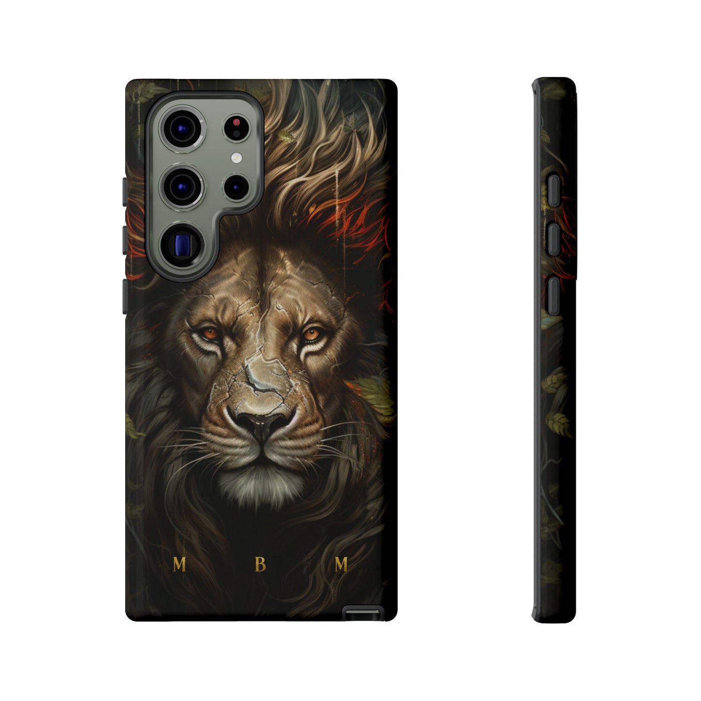 Dark Lion Samsung Galaxy S Tough Case
