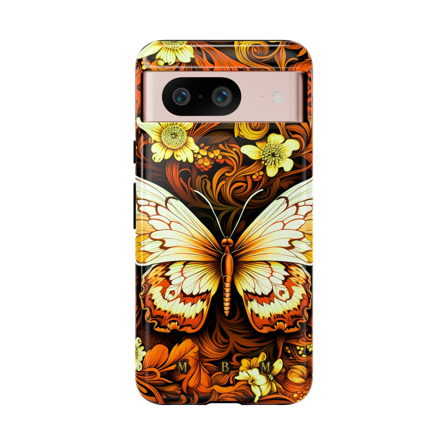 Vintage Orange Google Pixel Tough Case