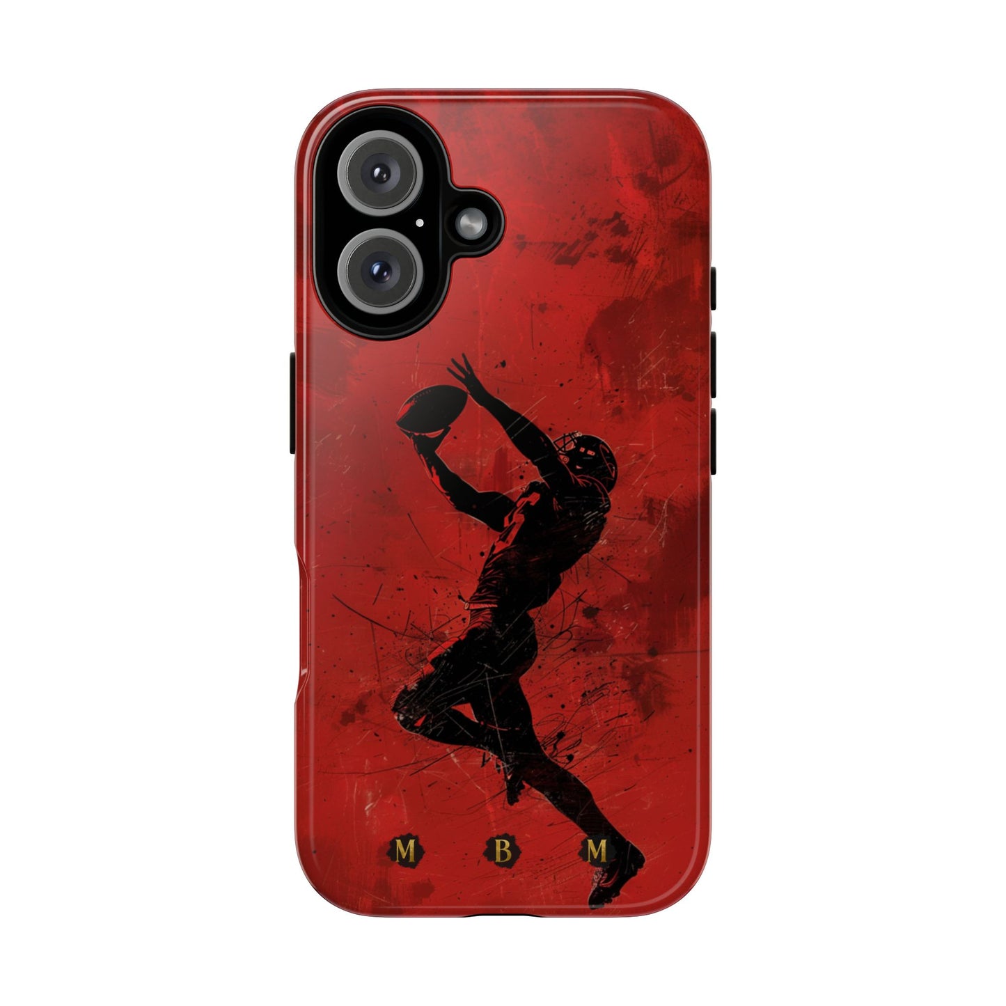 Red 1st & 10 iPhone Tough Case