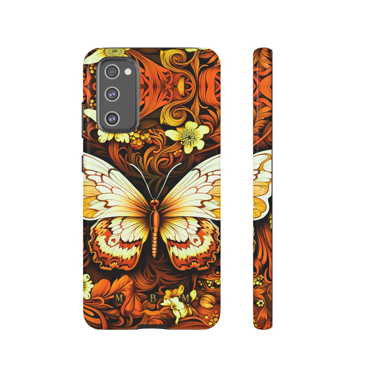 Vintage Orange Samsung Galaxy S Tough Case