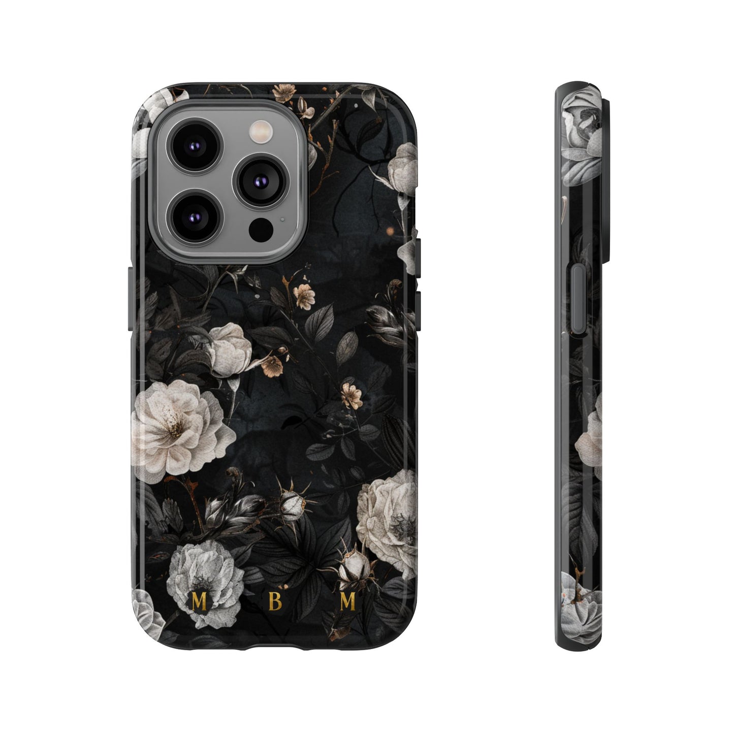 Mourning Flora iPhone Tough Case