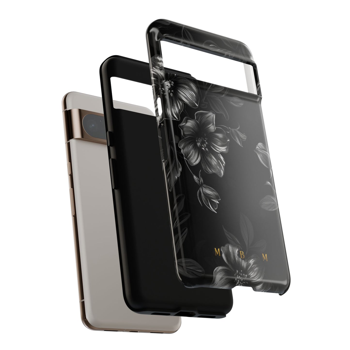 Midnight Flora Google Pixel Tough Case